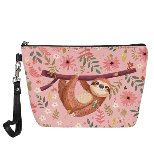 Sloth Floral Pink