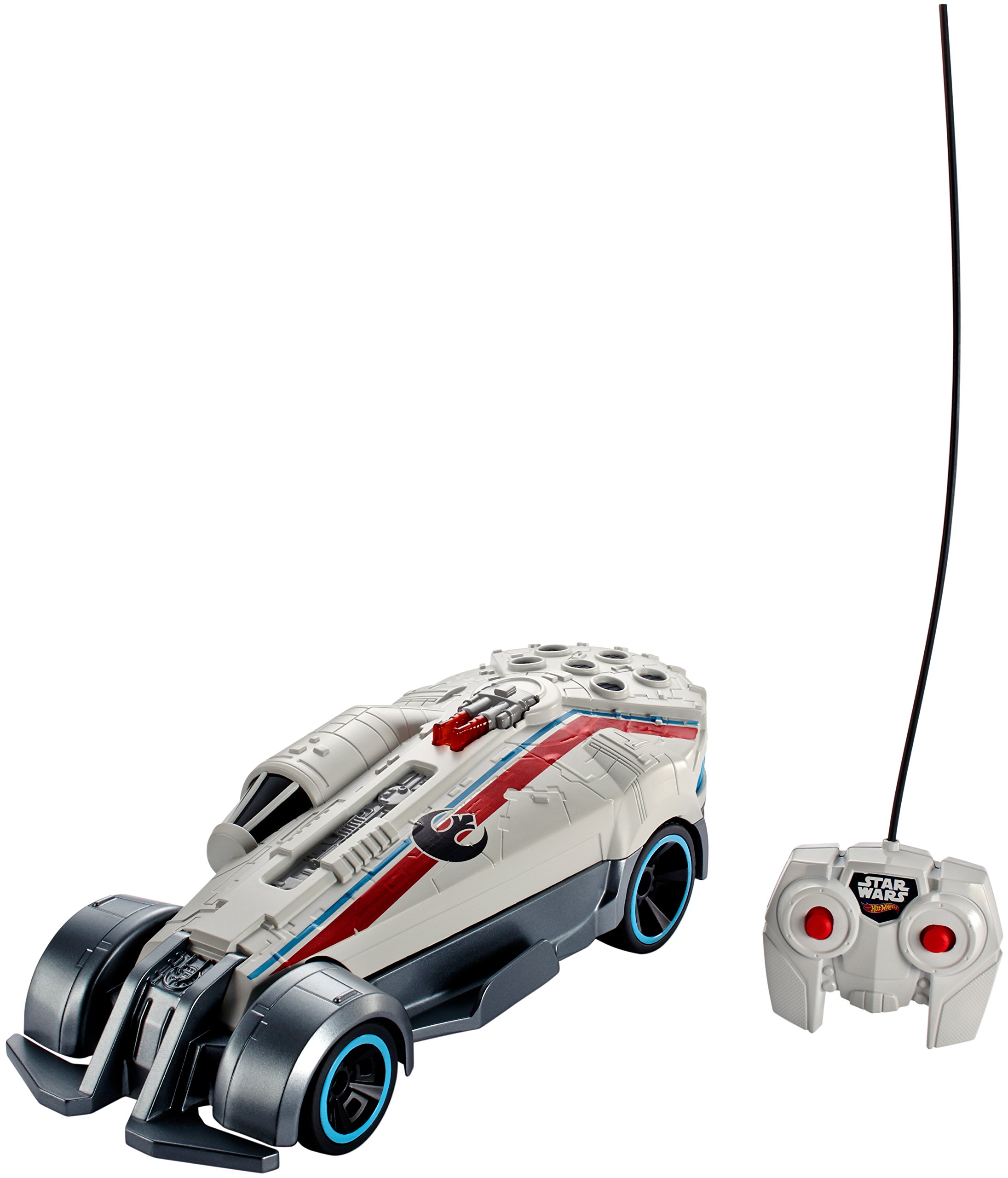 Hot Wheels RC Star Wars Millennium Falcon Remote Control Car - Collectible Toy Spaceship for Kids & Adults - Perfect for Star Wars Fans, Gift Giving & Play Battles