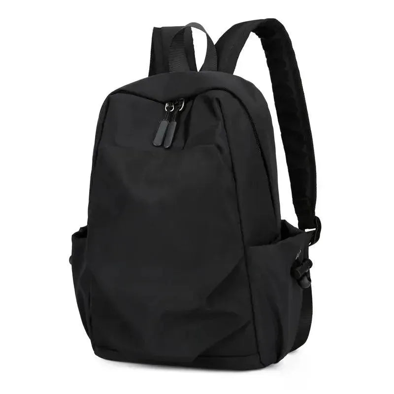 Stylish Mini Men's Canvas Backpack - Lightweight Durable Travel Daypack for College, Work & Outdoor Adventures