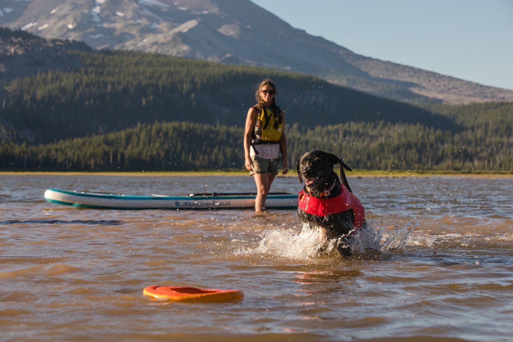 Ruffwear Hydro Plane™ Floating Dog Disc - Orange (Campfire Orange) - Waterproof & Buoyant Fetch Toy for Dogs - Perfect for Pool, Beach & Outdoor Play
