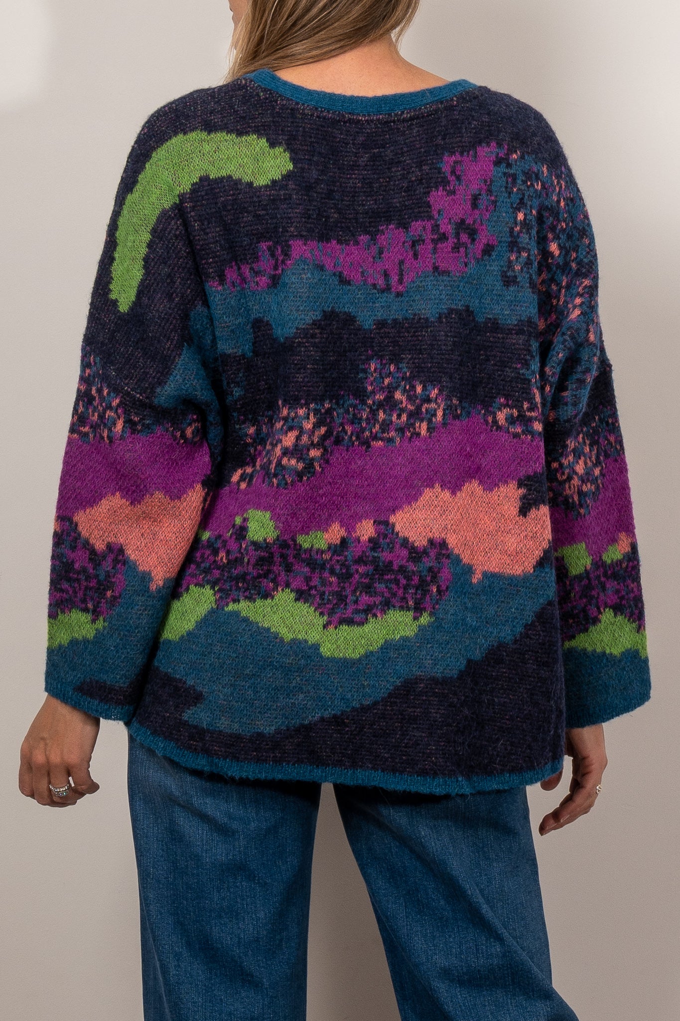 ELK Sprache Women's Knit Sweater - Soft & Cozy Pullover for Fall & Winter - Perfect for Casual Outfits, Office Wear & Holiday Gatherings