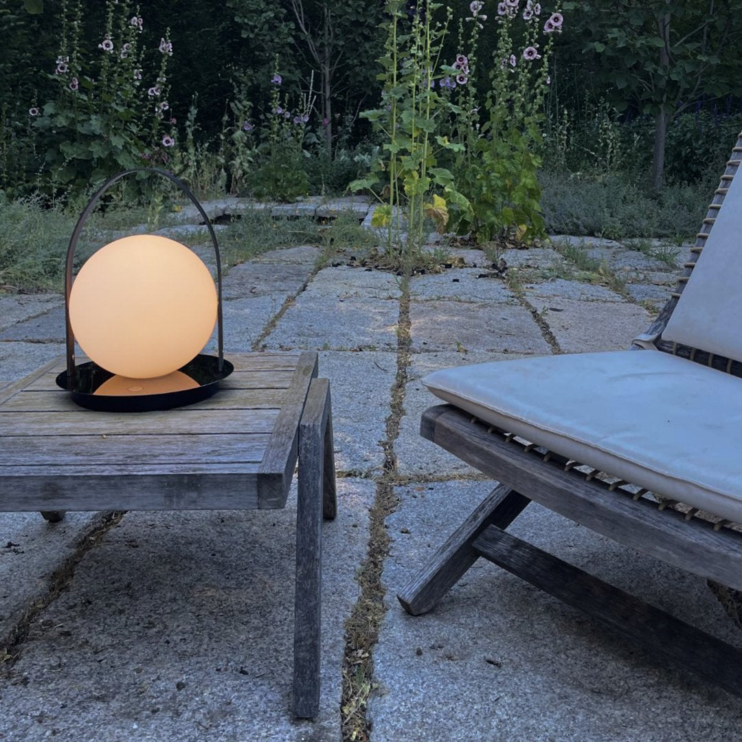 Pablo Studio Bola Lantern - Modern Hanging Pendant Light for Living Room, Bedroom, or Outdoor Patio Decor