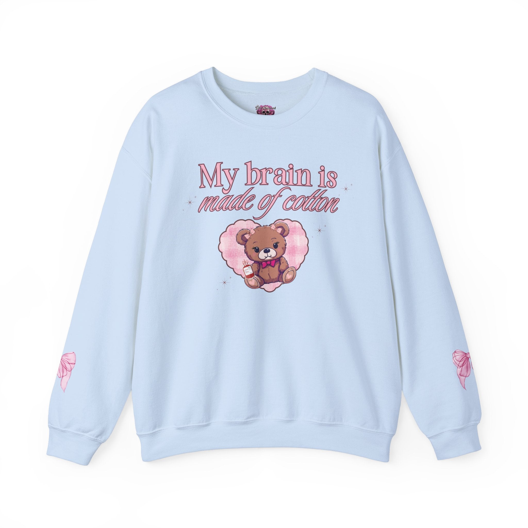 Ms. Cuddles Crewneck Sweatshirt - Soft & Cozy Women's Pullover for Casual Wear, Lounge & Everyday Comfort