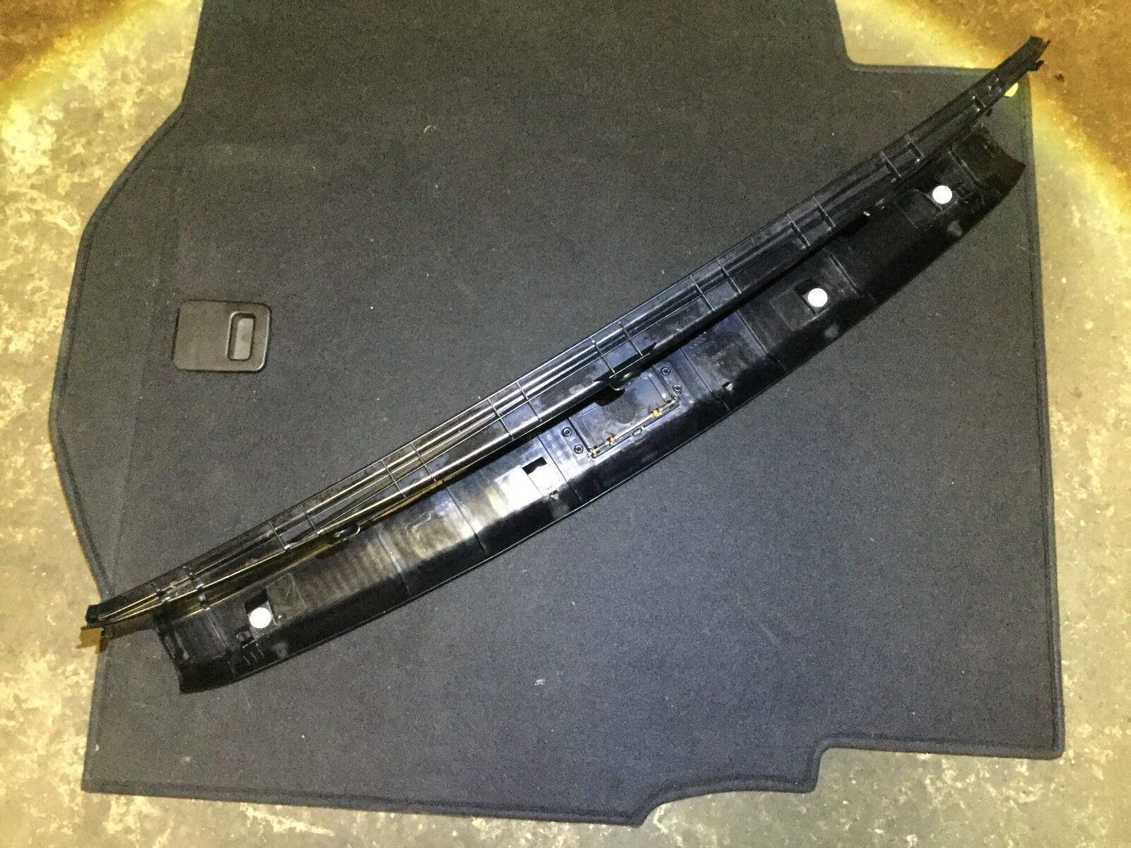 04-09 Audi A8 D3 Rear Trunk Lock Latch Cover - Genuine OEM Replacement Part - Perfect for Car Repair & Maintenance