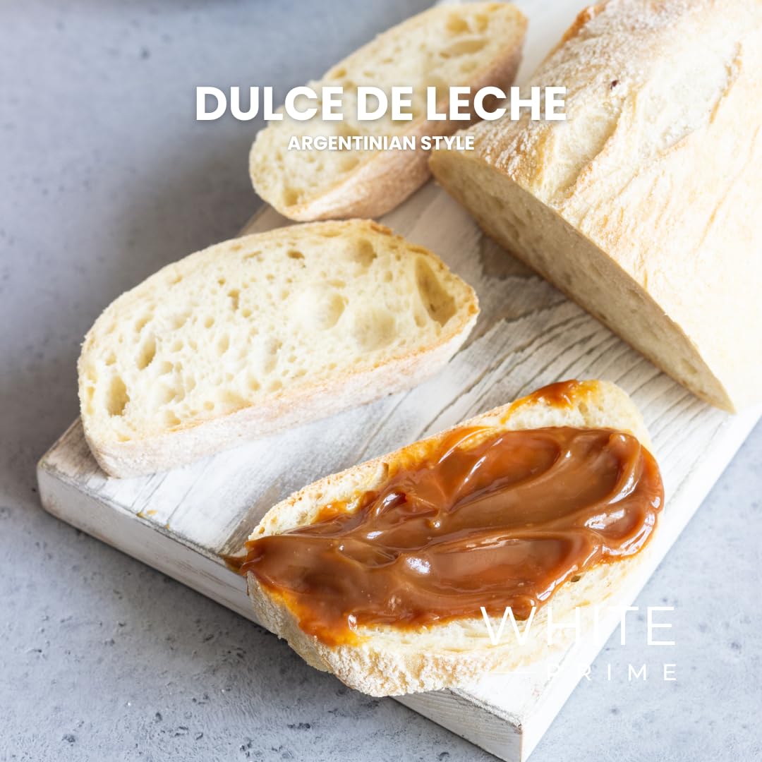 Premium 15 Oz Dulce de Leche - Authentic Argentinian Caramel Milk Spread | Gluten-Free, Non-GMO | Perfect for Desserts, Baking & Coffee Topping