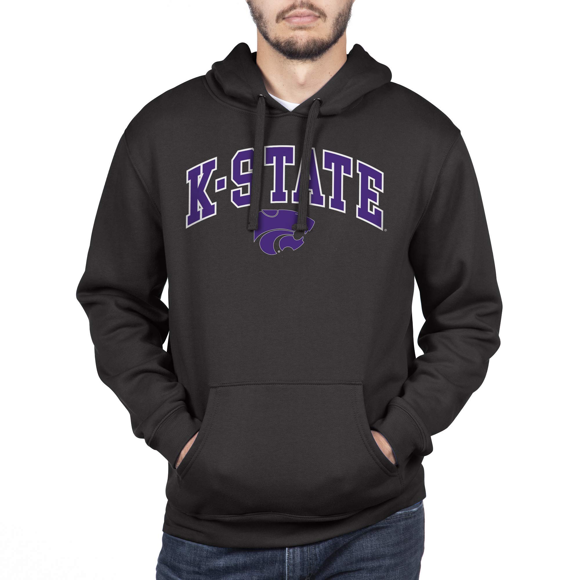 Elite Fan Shop Men's Arch Hoodie Sweatshirt - Comfortable Pullover Hooded Sweatshirt for Casual Wear, Gym & Outdoor Activities