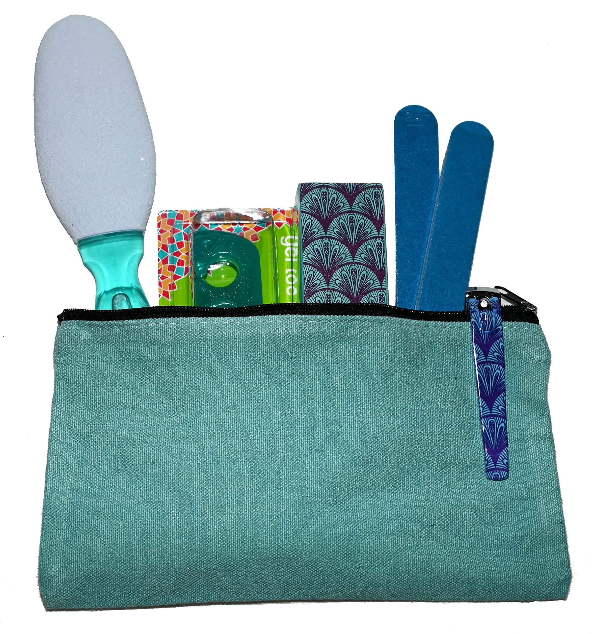 Professional Pedicure Kit for Home & Travel - 6 Piece Nail Care Set with Storage Bag | Perfect for Manicures, Pedicures & At-Home Spa Days