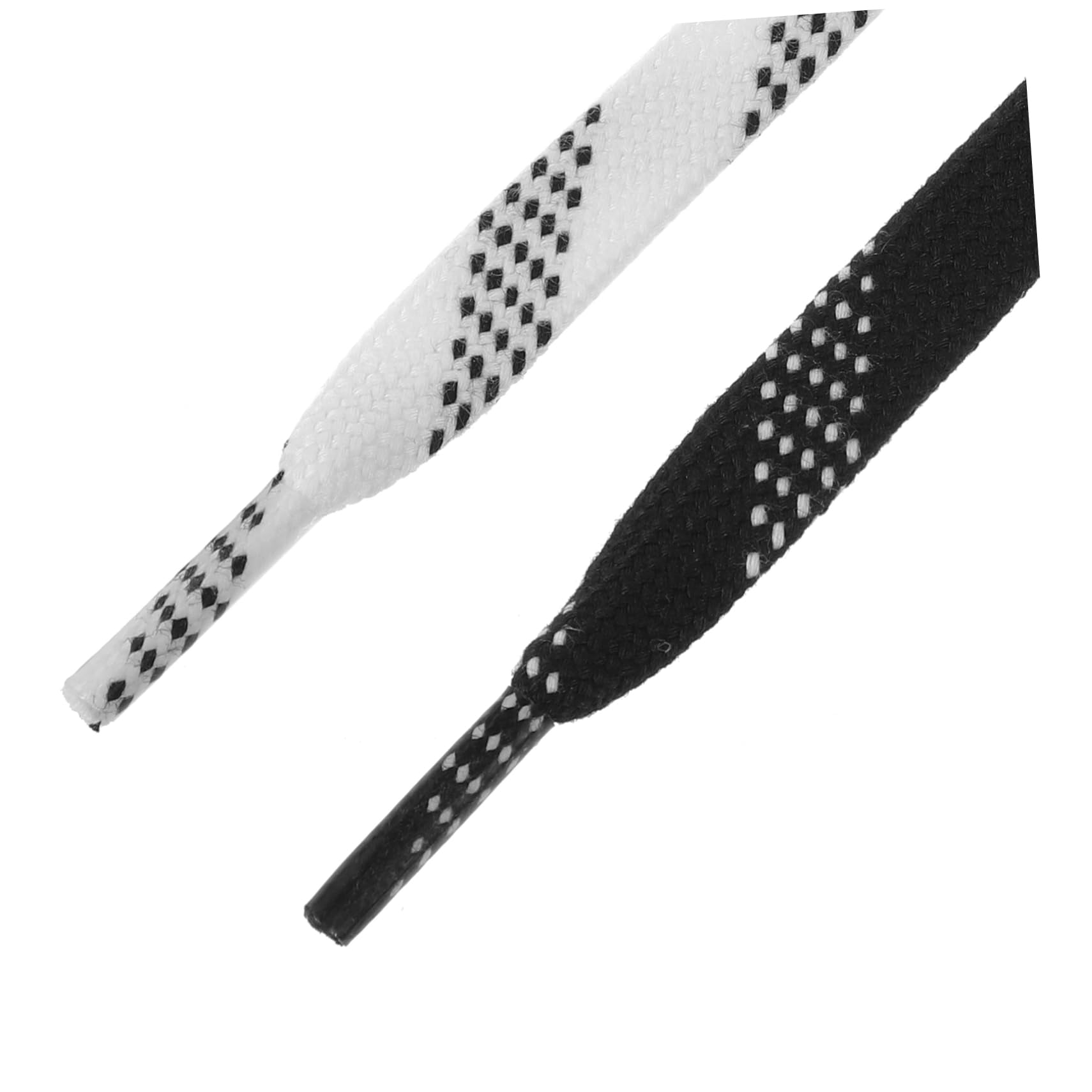 2 Pairs Durable Shoelaces for Sneakers & Hockey Skates - Non-Slip Sports Shoe Accessories - Perfect for Running, Skating & Casual Wear