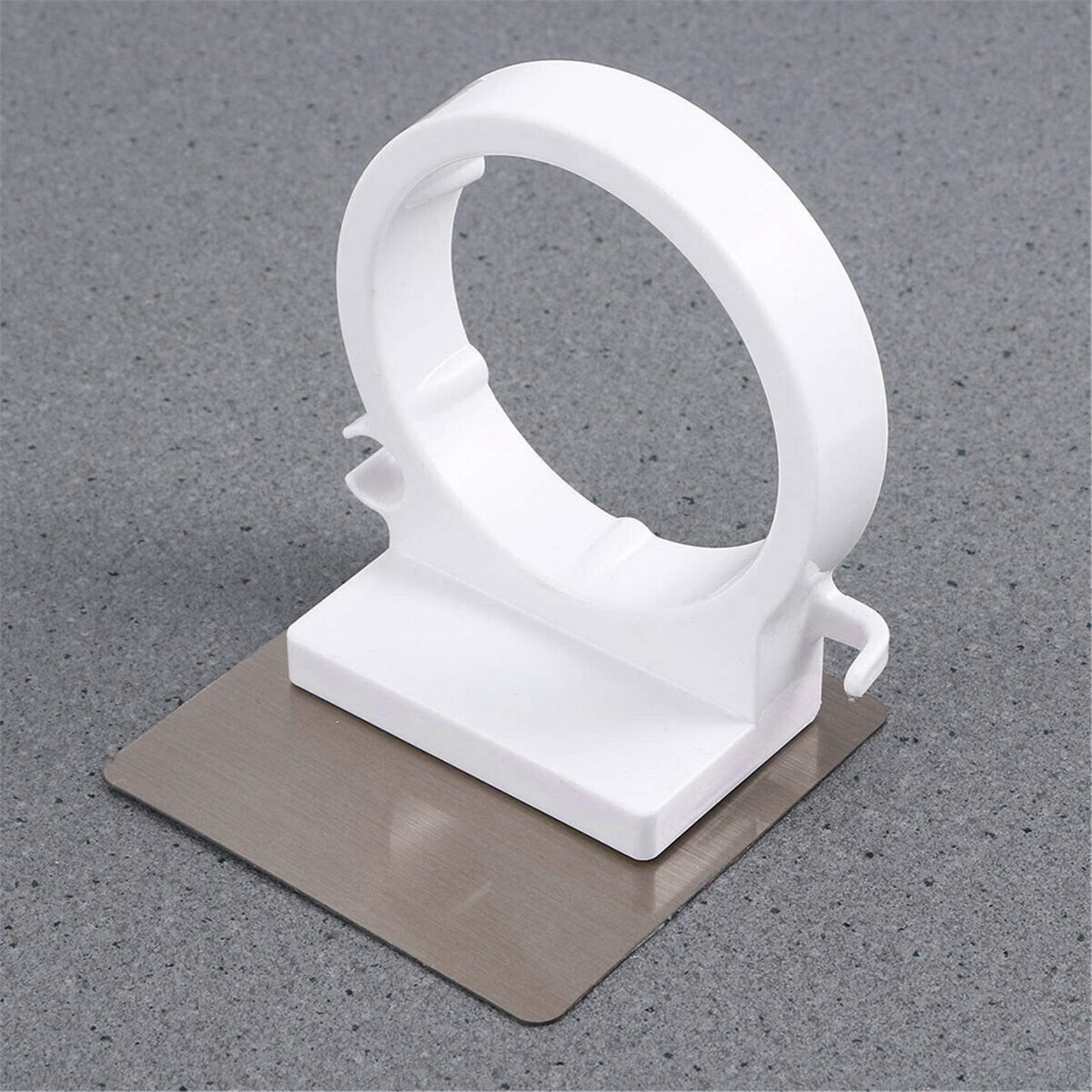 **Extra Large Wall Mount Hair Dryer Holder for Bathroom - White, Organize Hair Care Tools Like Dryers & Brushes - Perfect for Home, Salon & Spa Use**