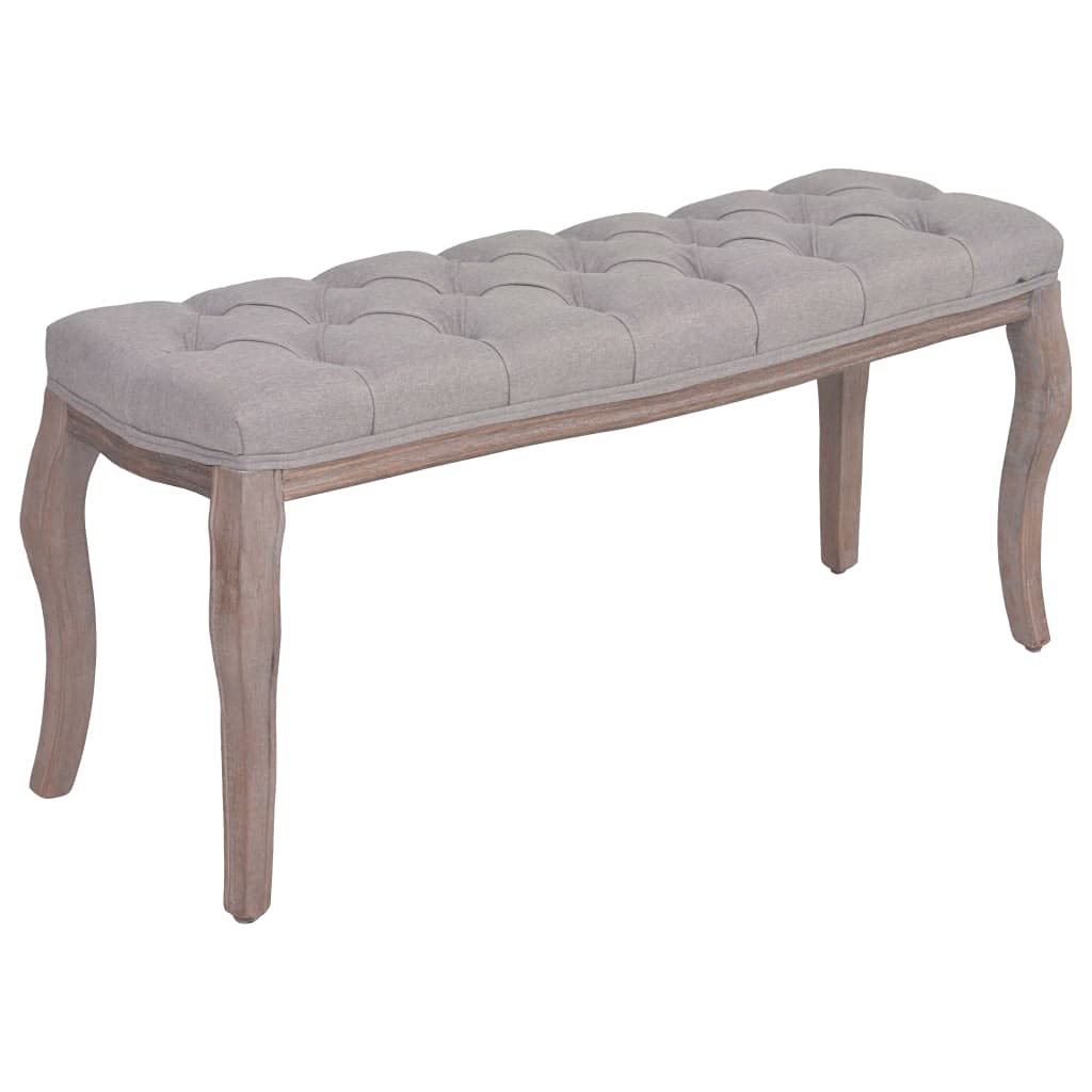 Luxury Button Tufted Dining Bench - 43.3