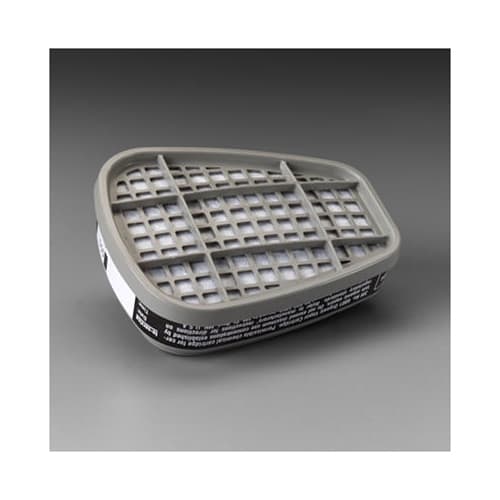 3M 21674 6001 Organic Vapor Cartridge 2 Pack - NIOSH Approved Respirator Filters for Paint Fumes, Chemicals & Industrial Work Safety