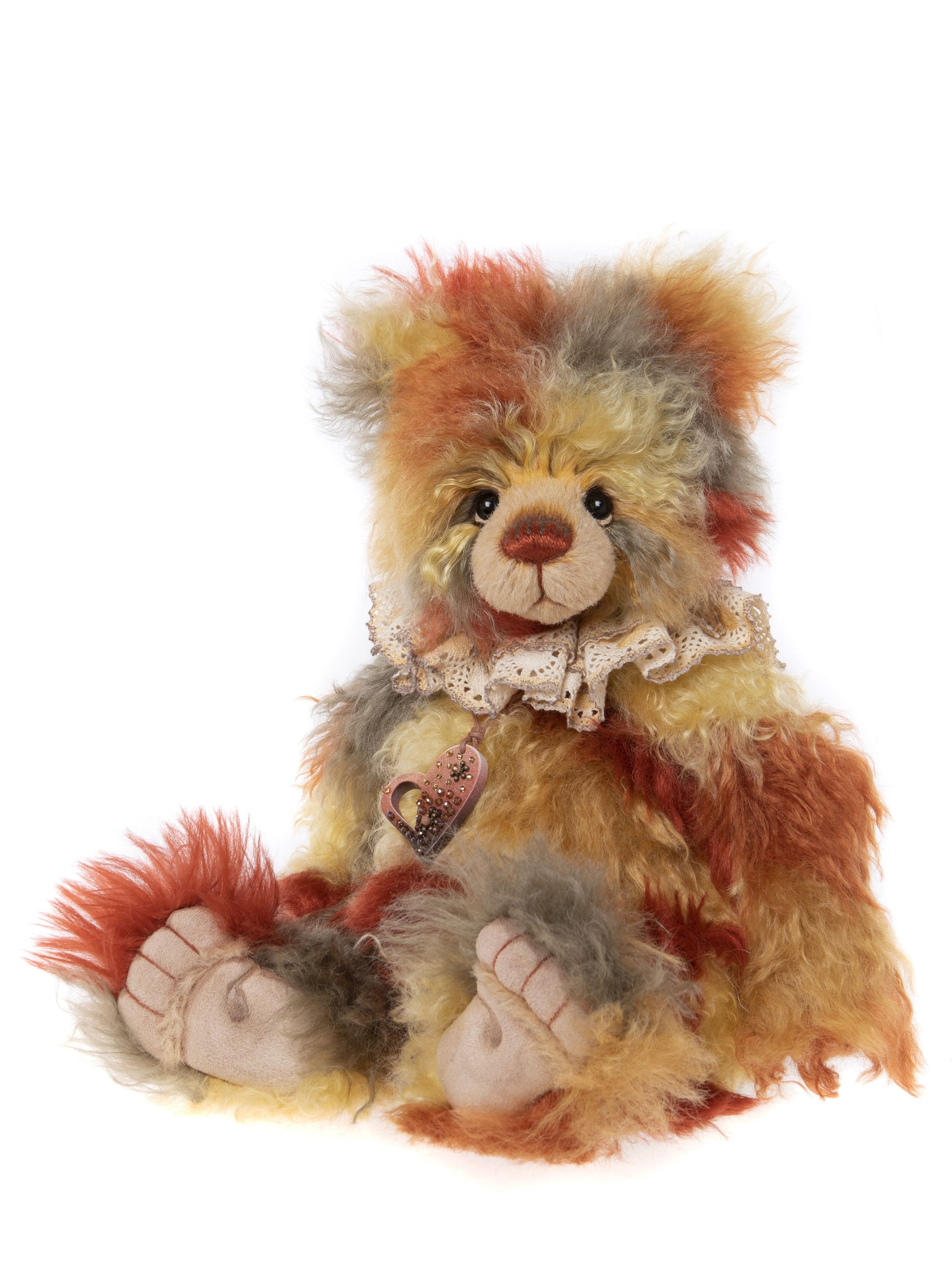Charlie Bear Baroque Isabelle Collection - Adorable Plush Teddy Bear for Gifts, Collectibles & Home Decor | Perfect for Birthdays, Valentine's Day & Nursery Decorations