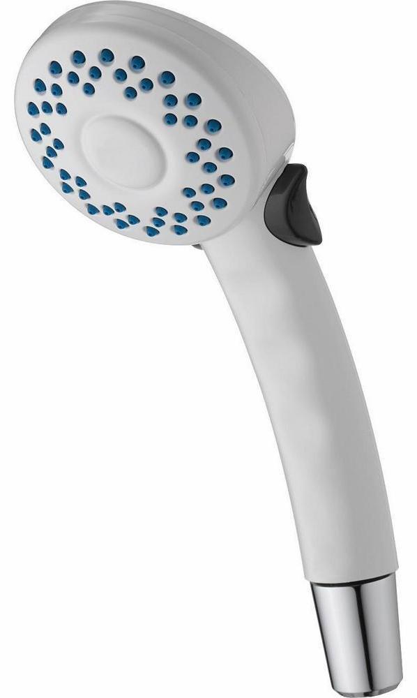 Delta 59462 WH15 BG Water Efficient Hand Shower - 1 Setting, White - Perfect for Bathroom, Shower & Eco-Friendly Homes