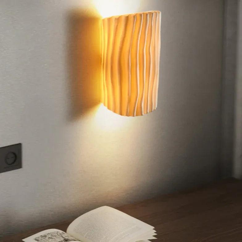 Modern LED White Wall Light - Energy Efficient Indoor/Outdoor Lighting for Living Room, Bedroom, Porch & Patio
