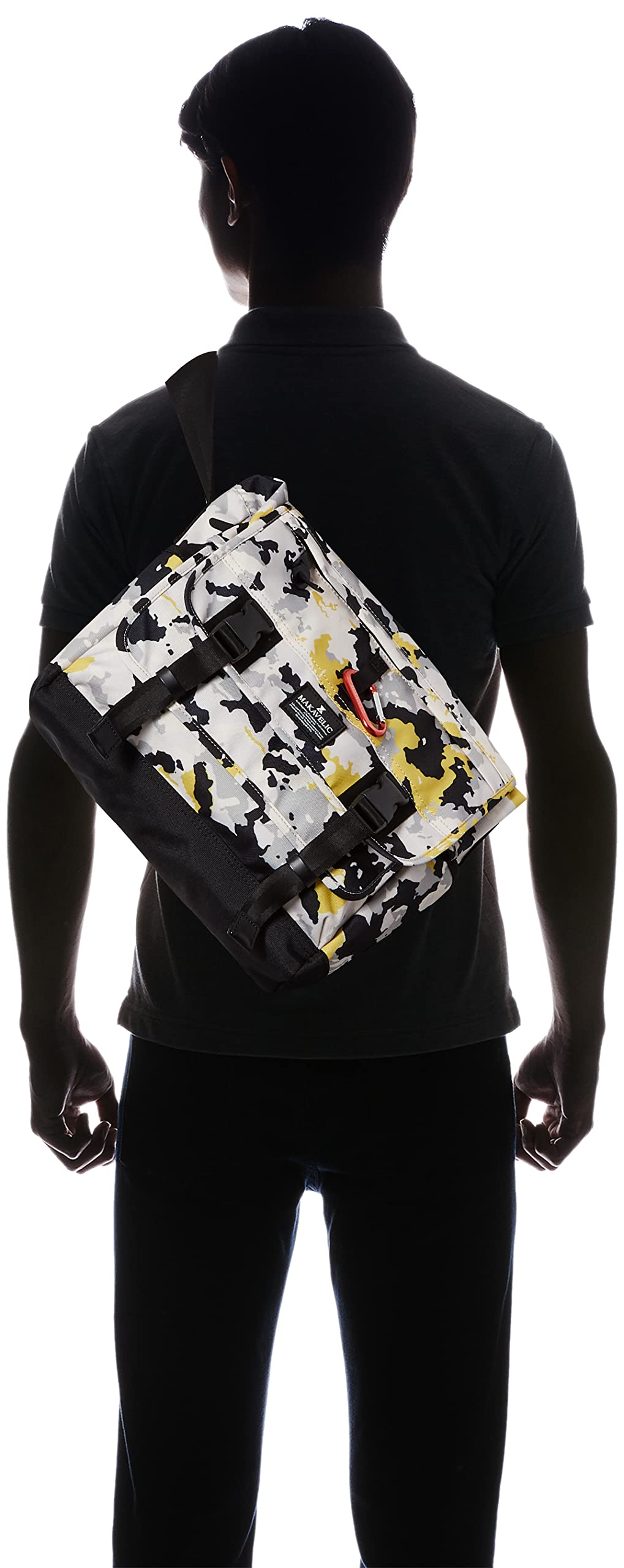 MAKAVELIC Shoulder Bag for Men & Women - Durable Crossbody Sling Bag with Adjustable Strap - Perfect for Travel, Gym, Work & Everyday Use