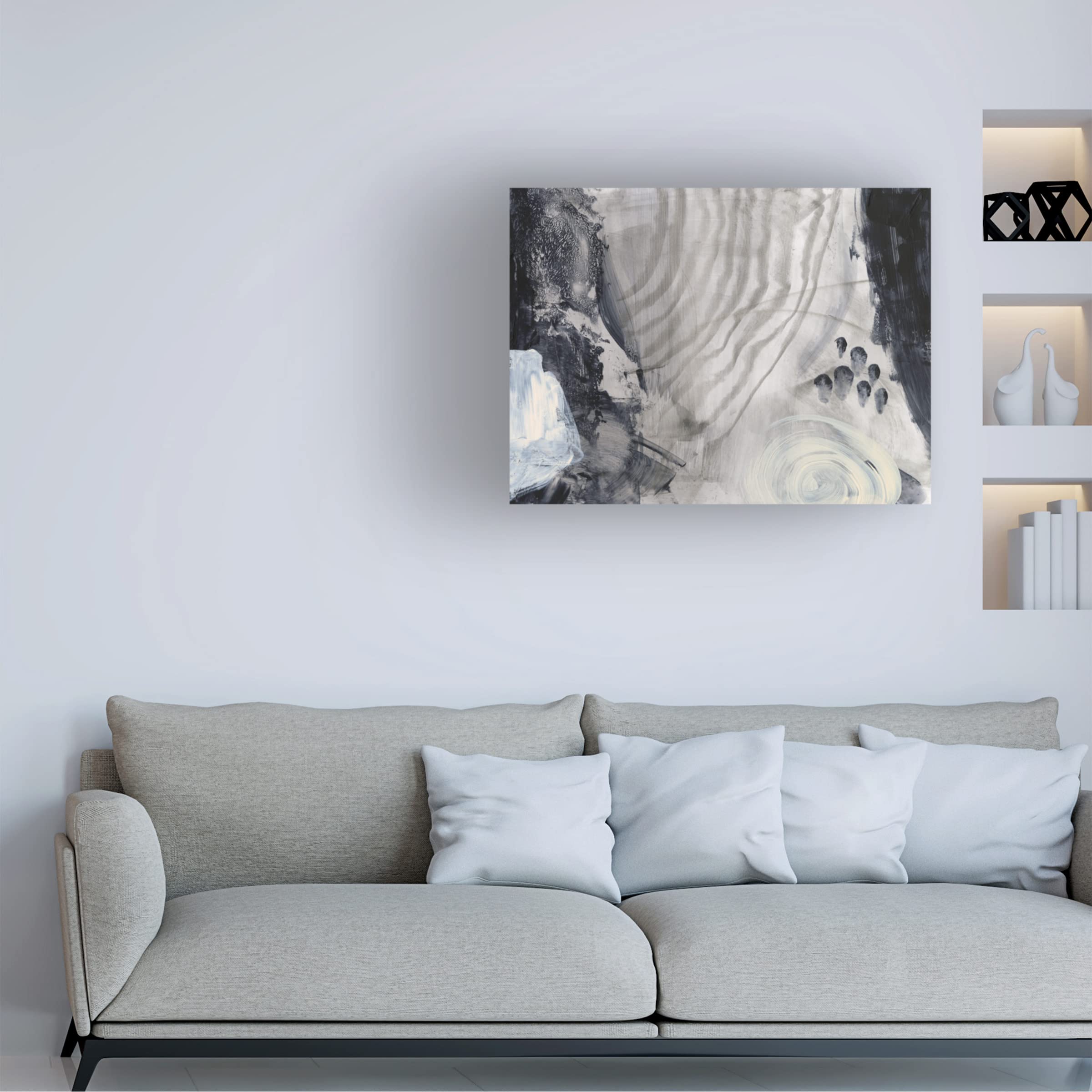 Trademark Fine Art 'Astral Plane III' Canvas Wall Art Painting by Jacob Green - Modern Abstract Home Decor for Living Room, Bedroom & Office