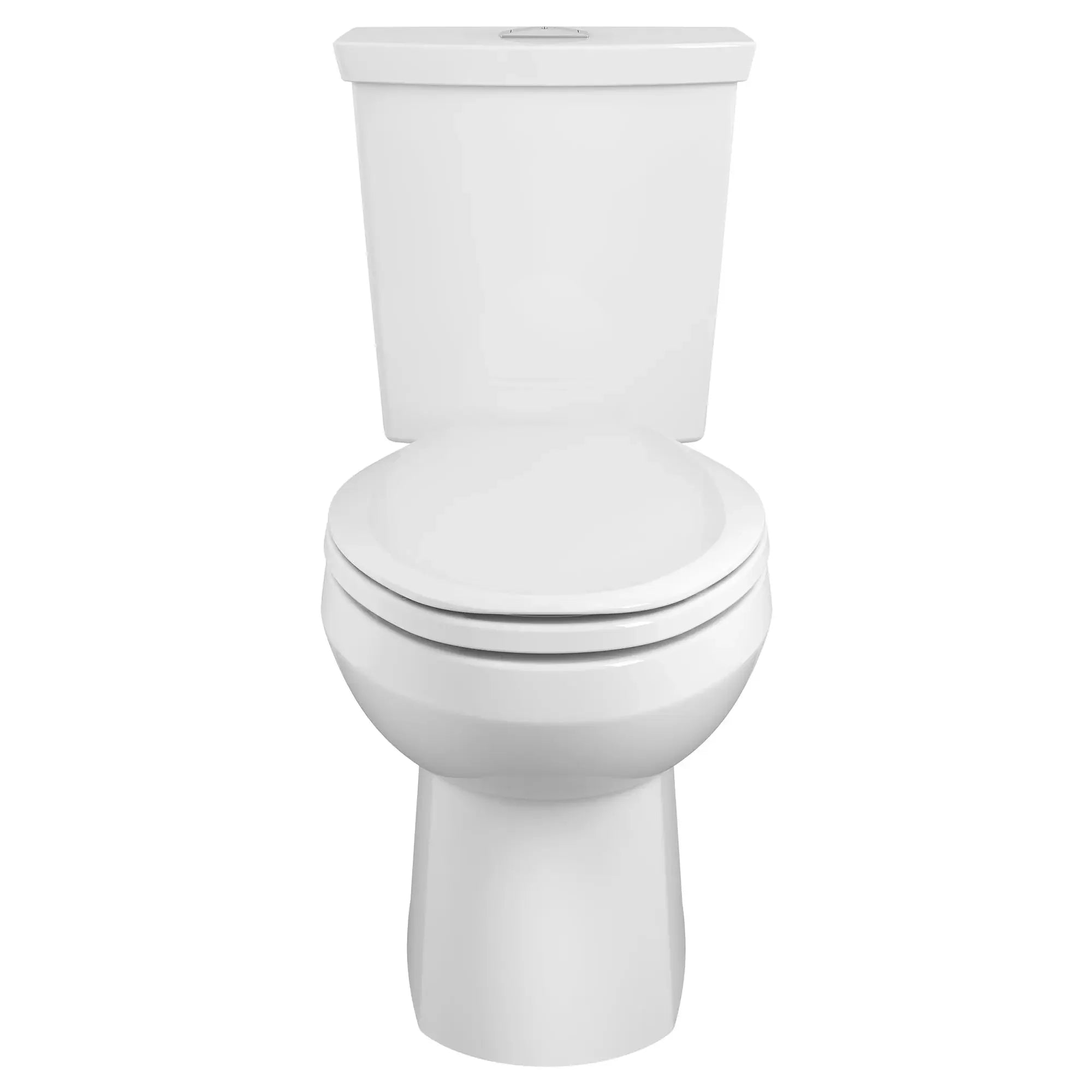 H2Option® Dual Flush Elongated Toilet - 1.28 GPF/4.8 LPF & 0.92 GPF/3.5 LPF Water Efficient Two-Piece Standard Height Bathroom Toilet (Seat Not Included) - Perfect for Modern Homes & Water Conservation