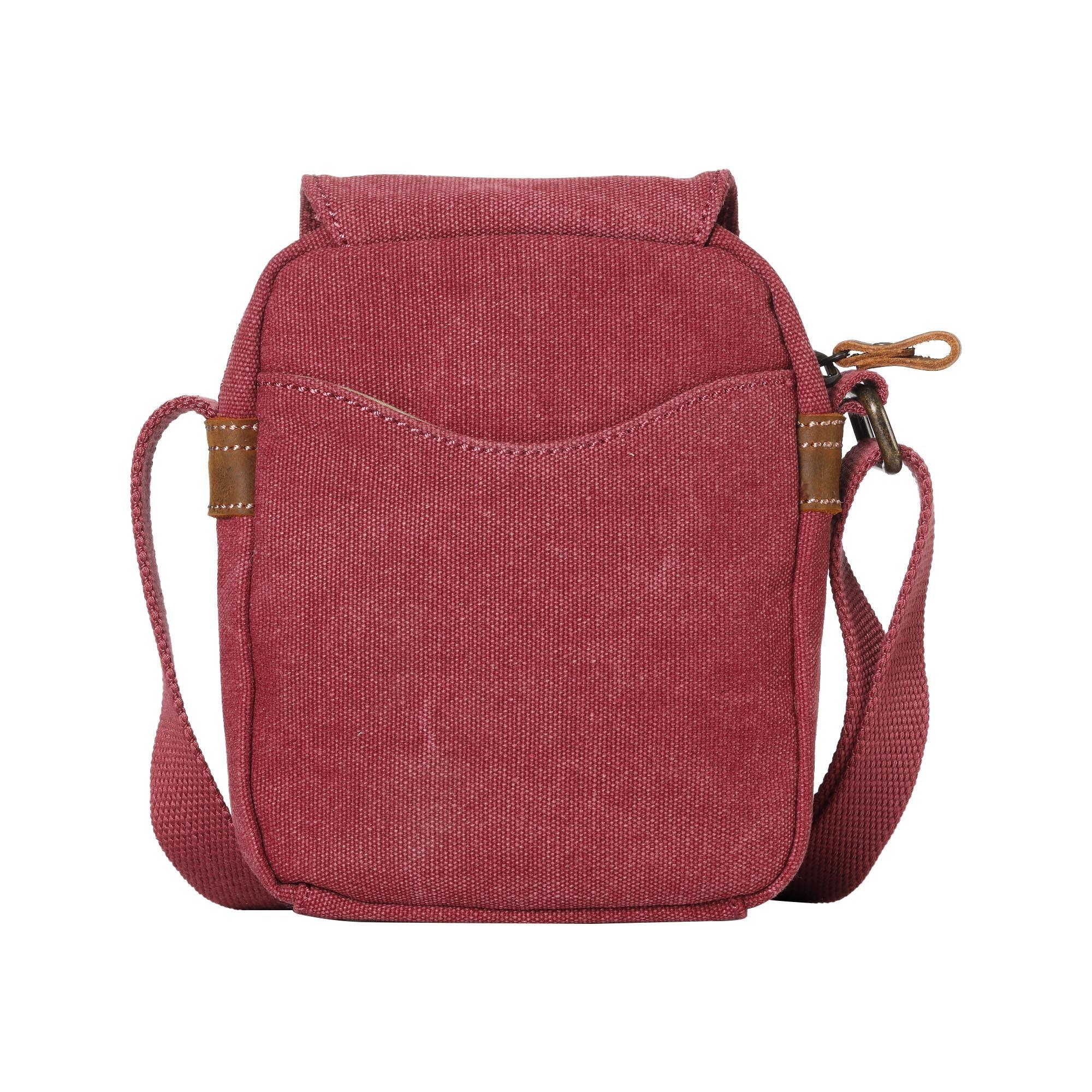 TRP0213 Troop London Classic Canvas Crossbody Bag - Stylish & Durable for Travel, Work, and Everyday Use