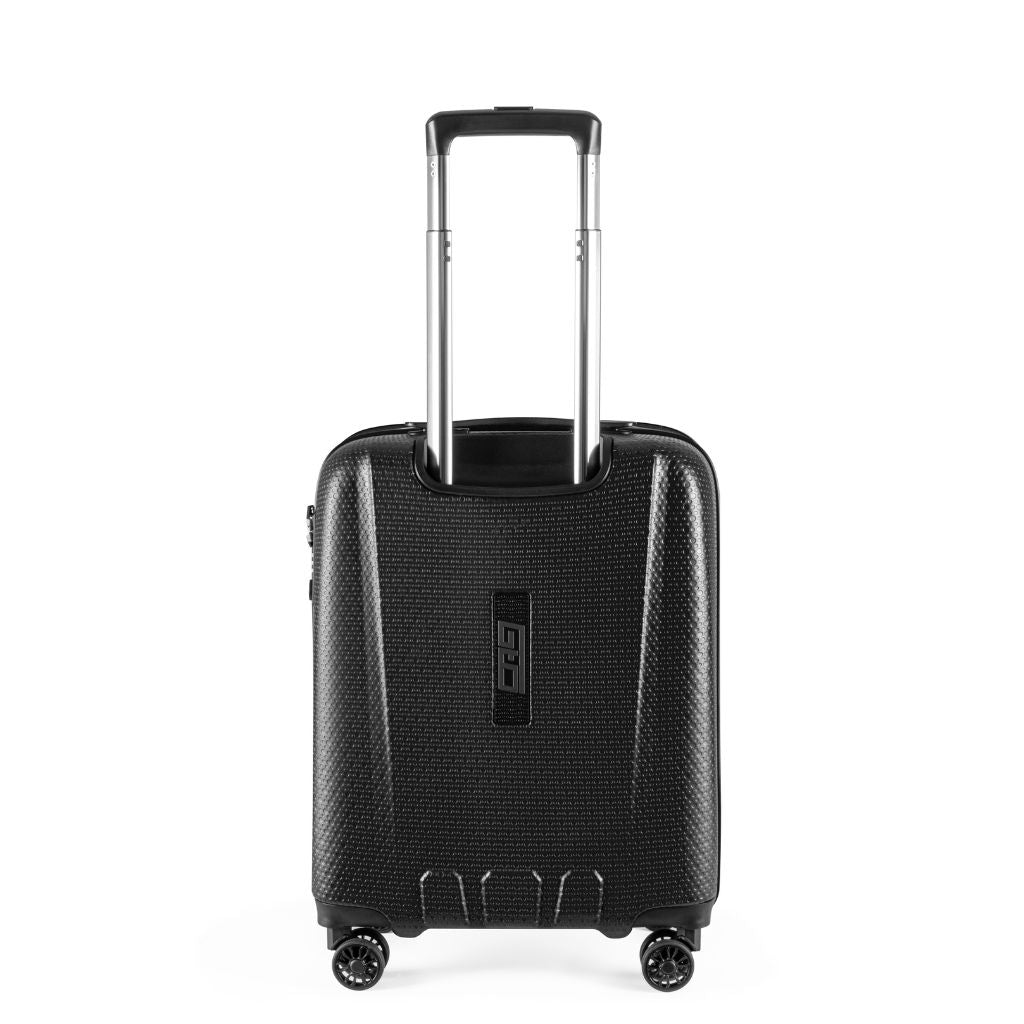 Epic GTO 5.0 20-Inch Carry On Lightweight Hardside Luggage - Frozen Black | TSA Approved Spinner Suitcase for Air Travel, Business Trips & Weekend Getaways