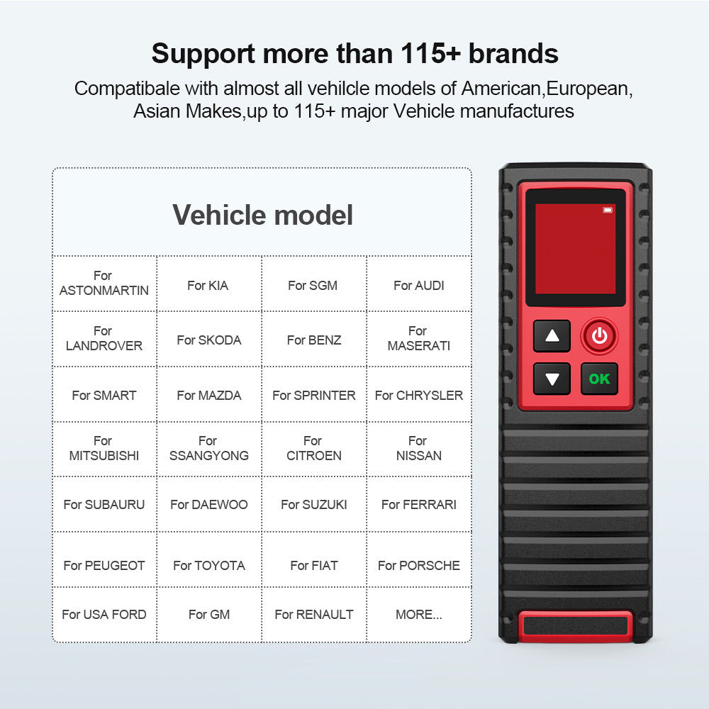 THINKTPMS G2 TPMS Relearn Tool - Tire Pressure Monitoring System Reset & Programmer for TPMS Sensors - Diagnose, Activate & Reset TPMS - Perfect for Auto Shops & DIY Car Maintenance
