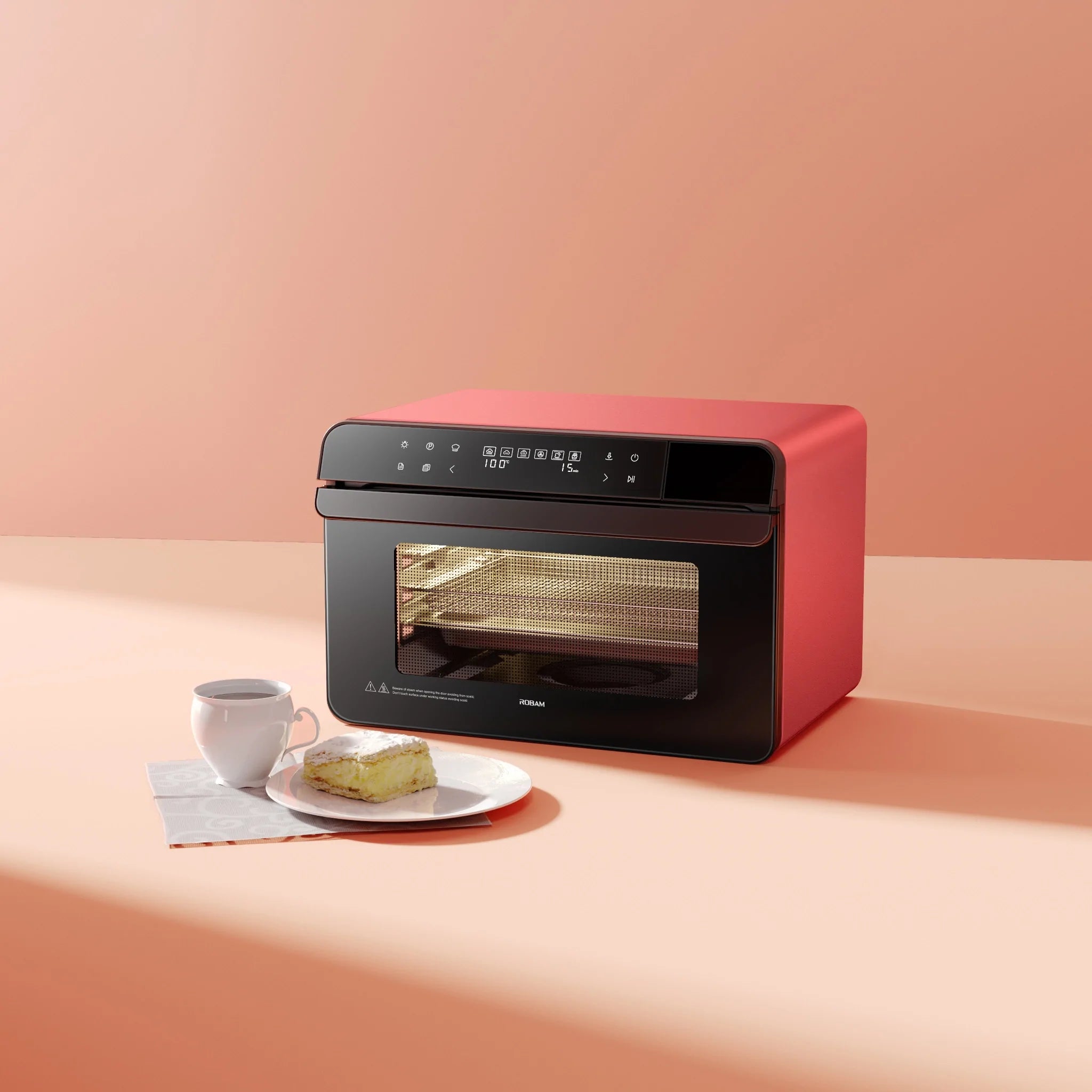 22L Free Stand Combi Steam Oven KZTS 22 CT752 - Perfect for Baking, Roasting & Steaming | Ideal for Home Kitchens & Small Restaurants