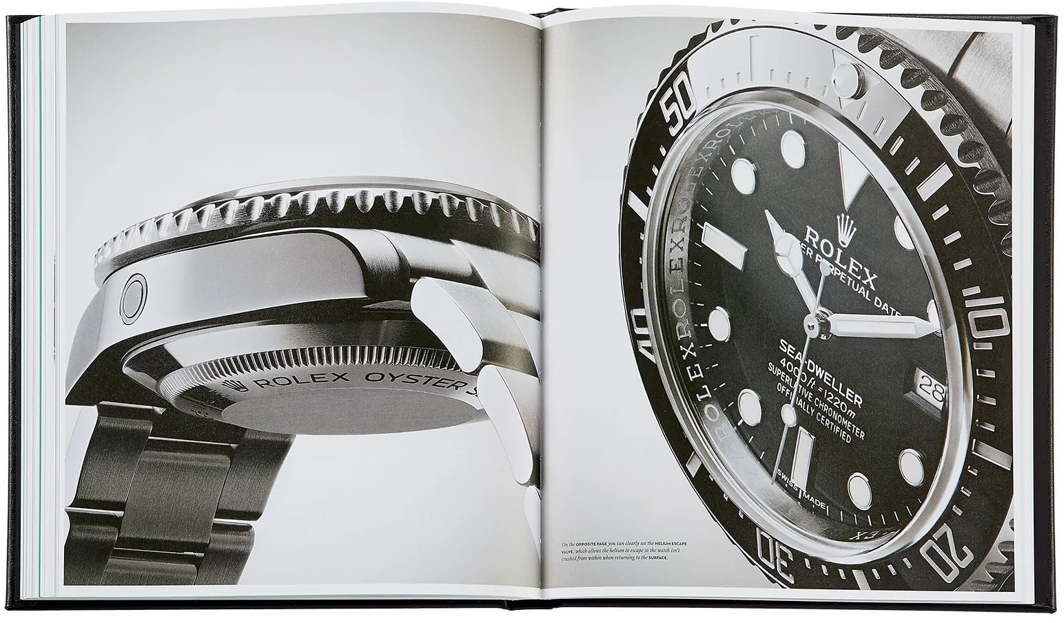 The Book of Rolex: A Comprehensive Guide to Rolex Watches | Handbound Black Bonded Leather Hardcover | 200 Pages (9.12