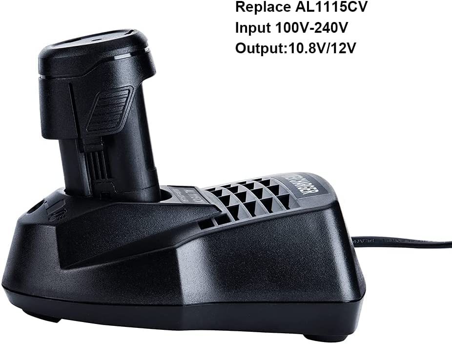 Powilling BC330 12V Replacement Battery Charger for Bosch 12V Lithium-Ion Batteries - Fast Charging, Compatible with Bosch 12V Power Tools, Ideal for Drills, Saws, and DIY Projects
