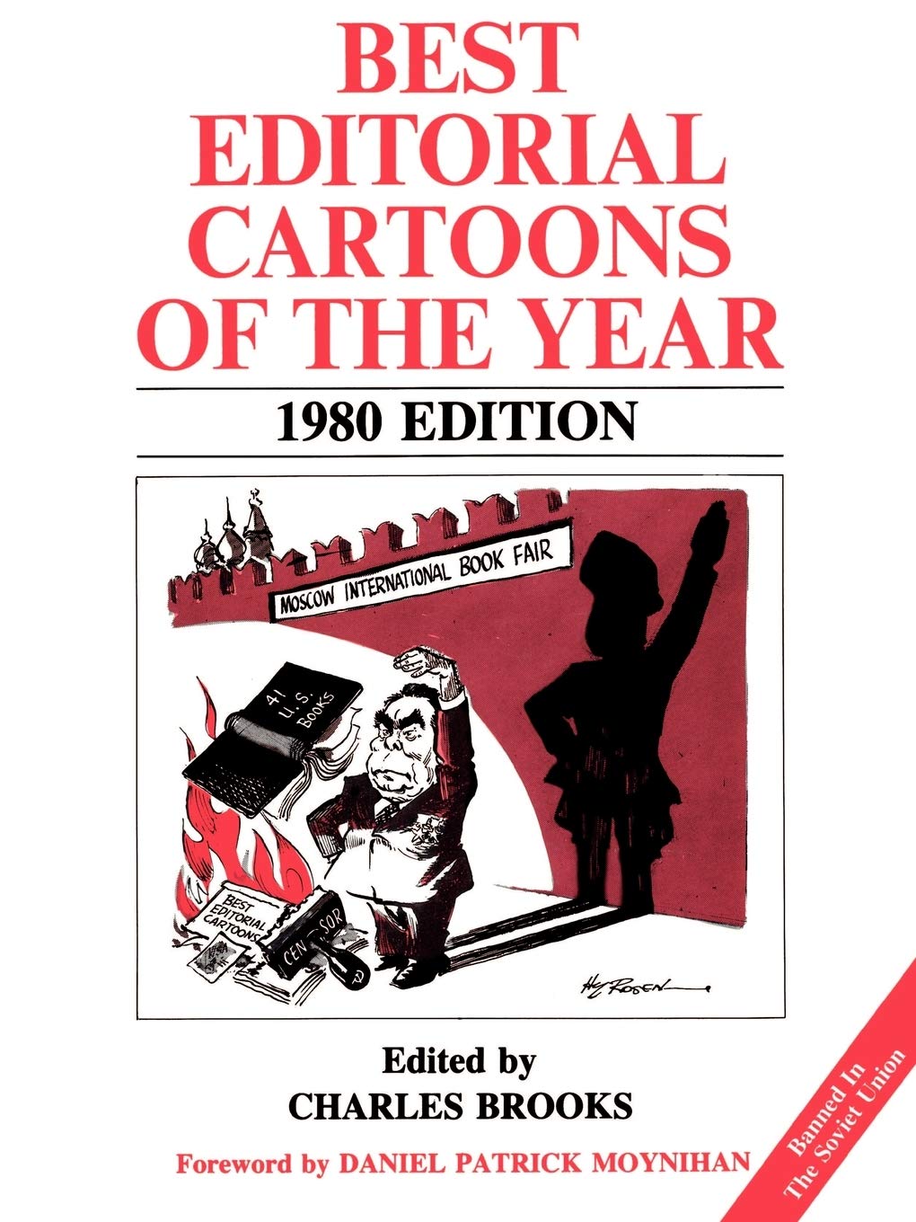 Best Editorial Cartoons of the Year 1980 - Award-Winning Political Comics Collection | Perfect for History Buffs, Political Satire Fans & Classroom Discussions