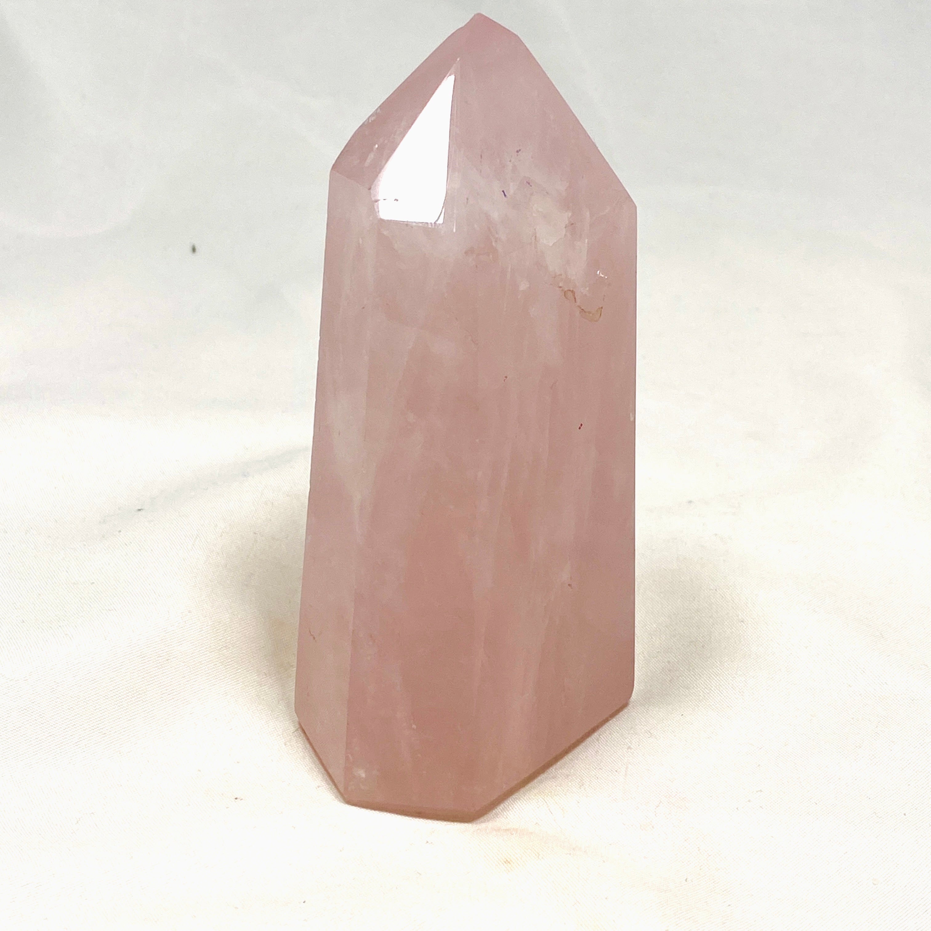 Natural Rose Quartz Crystal CR3704 - Healing Stone for Love & Harmony | Perfect for Meditation, Jewelry Making & Home Decor
