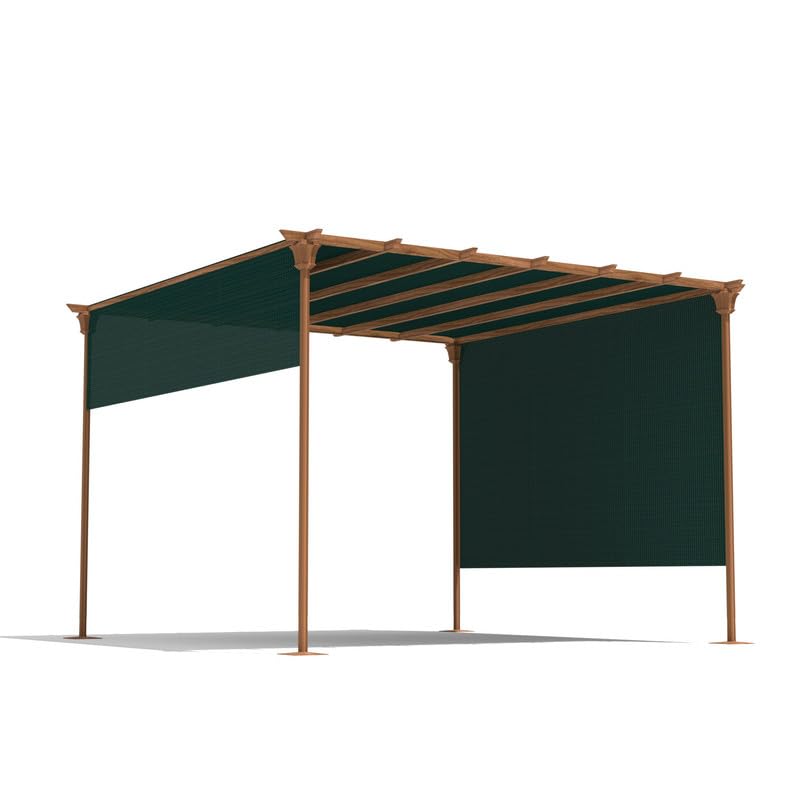 COARBOR 6Ft x 76Ft Outdoor Shade Cloth - UV Resistant Sun Shade Fabric Roll for Pergola, Carport, Patio, Deck, Backyard, Garden, Greenhouse, Balcony - Perfect for DIY Projects & Outdoor Sun Protection