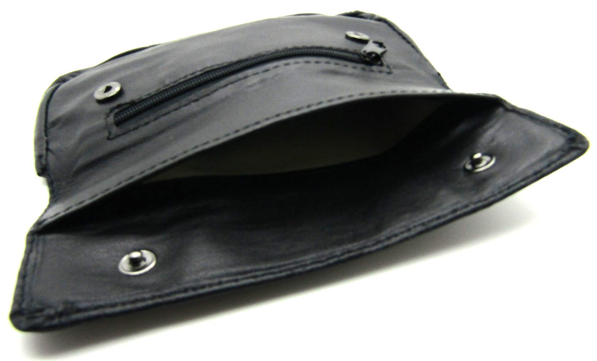 Premium Men's Soft Sheep Nappa Leather Tobacco Pouch Wallet Holder - Slim Design for Cigarettes, Cash & Cards - Perfect for Travel, Outdoor & Daily Use