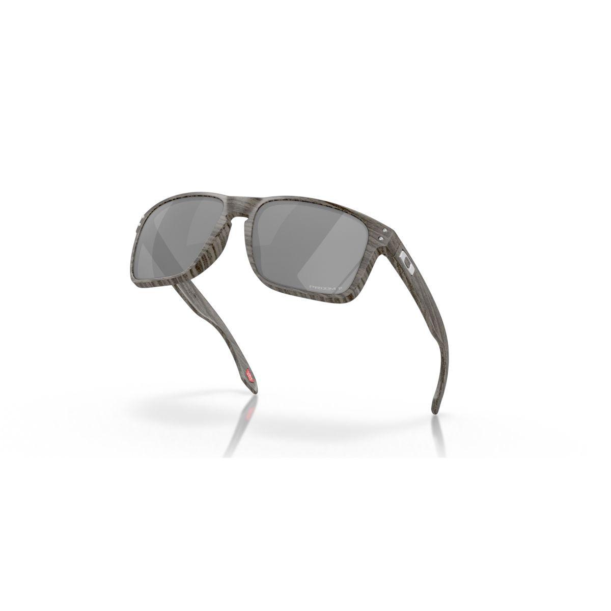 Oakley Holbrook XL Sunglasses - Woodgrain Frame with Prizm Black Polarized Lenses (Model 0OO9417-941734) for Outdoor Sports & Driving