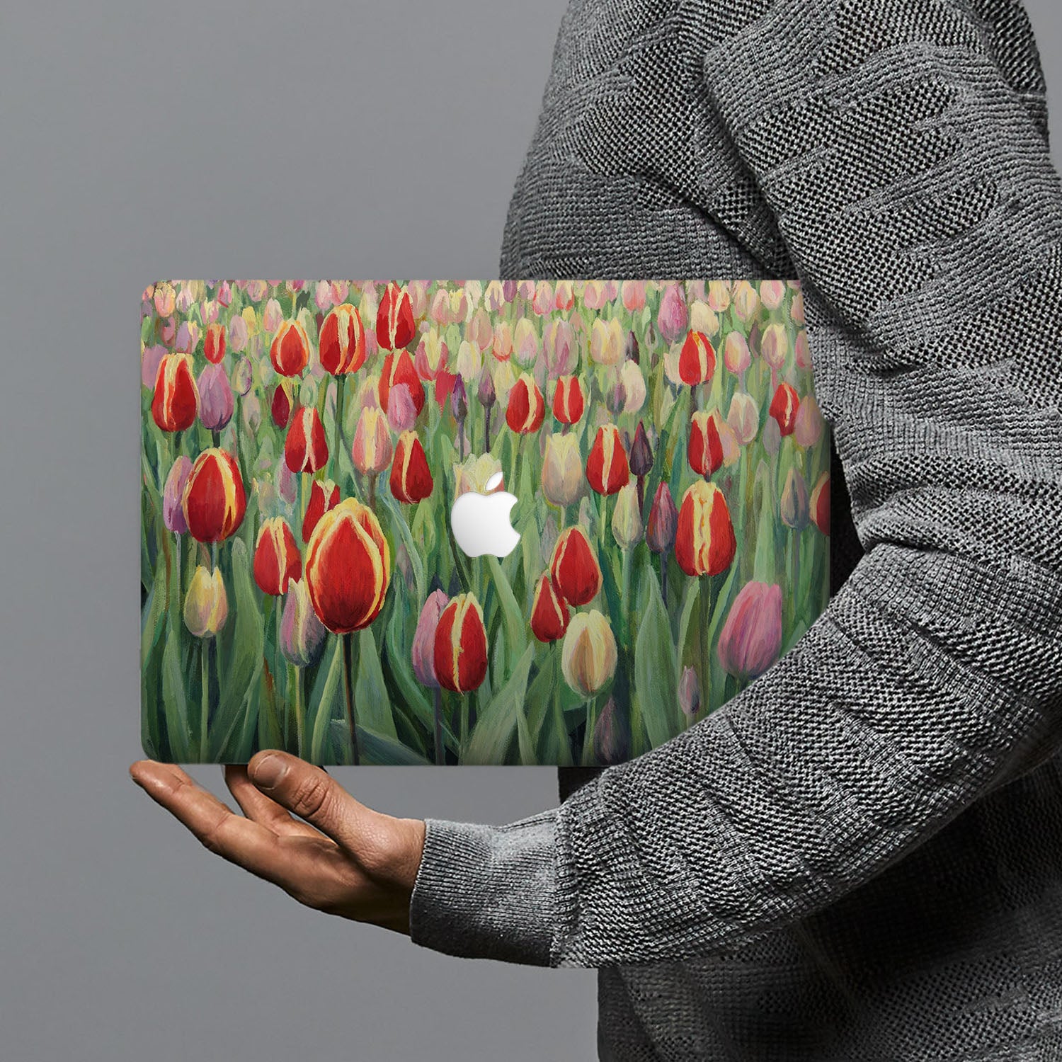 Premium MacBook Pro/Air Case - Abstract Oil Painting Design Protective Cover for Work, Travel & Everyday Use