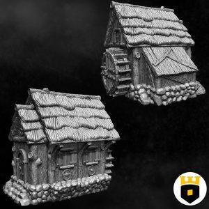 Viking Farm Complex - Medieval Wooden Building Set for RPG, Diorama & Tabletop Games - Perfect for Viking Village Scenes, Historical Displays & Fantasy Gaming