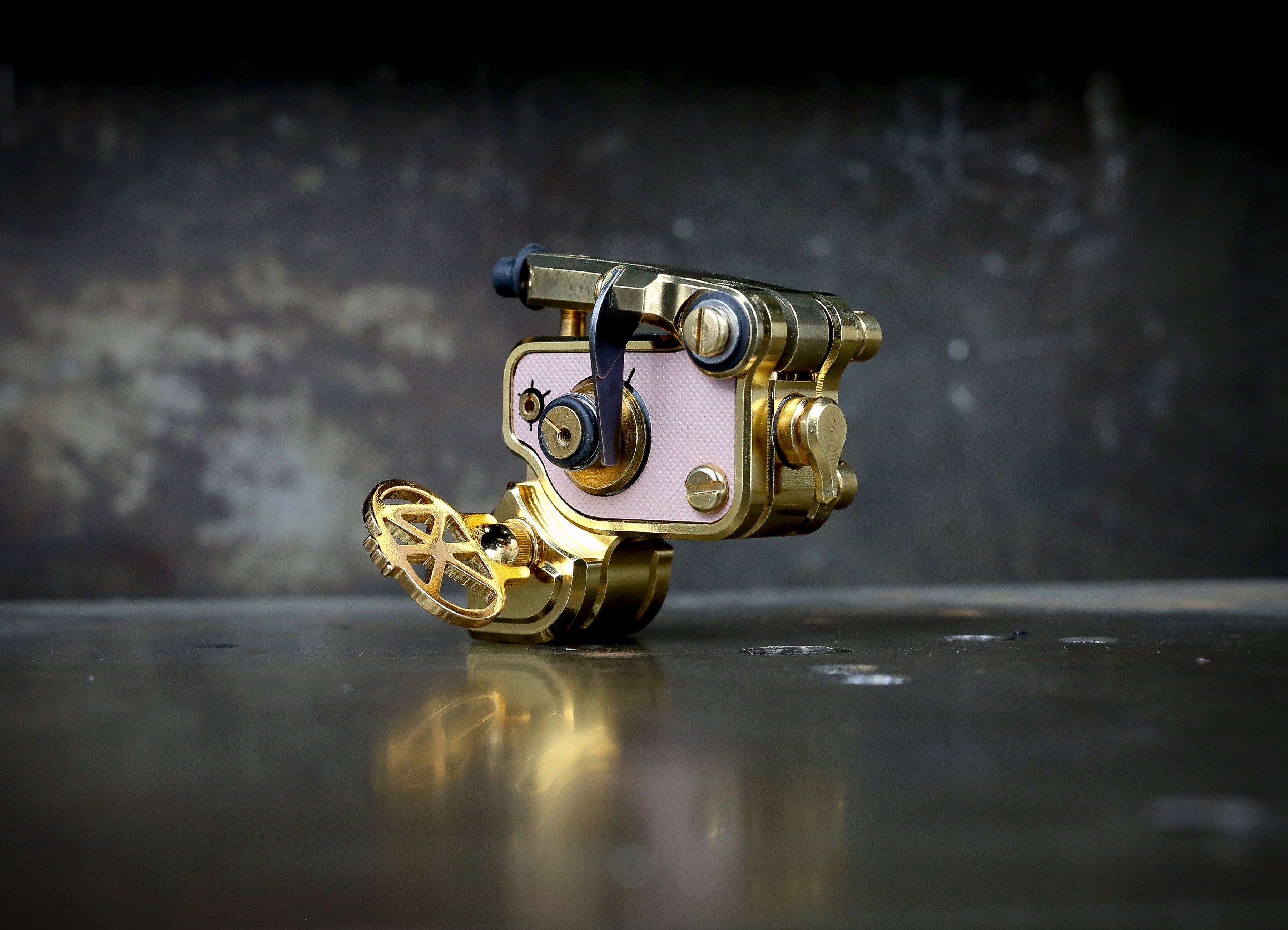 Dan Kubin Sidewinder v7.5 Gold & Pink EDC Pocket Knife - Perfect for Everyday Carry, Outdoor Adventures & Survival Gear