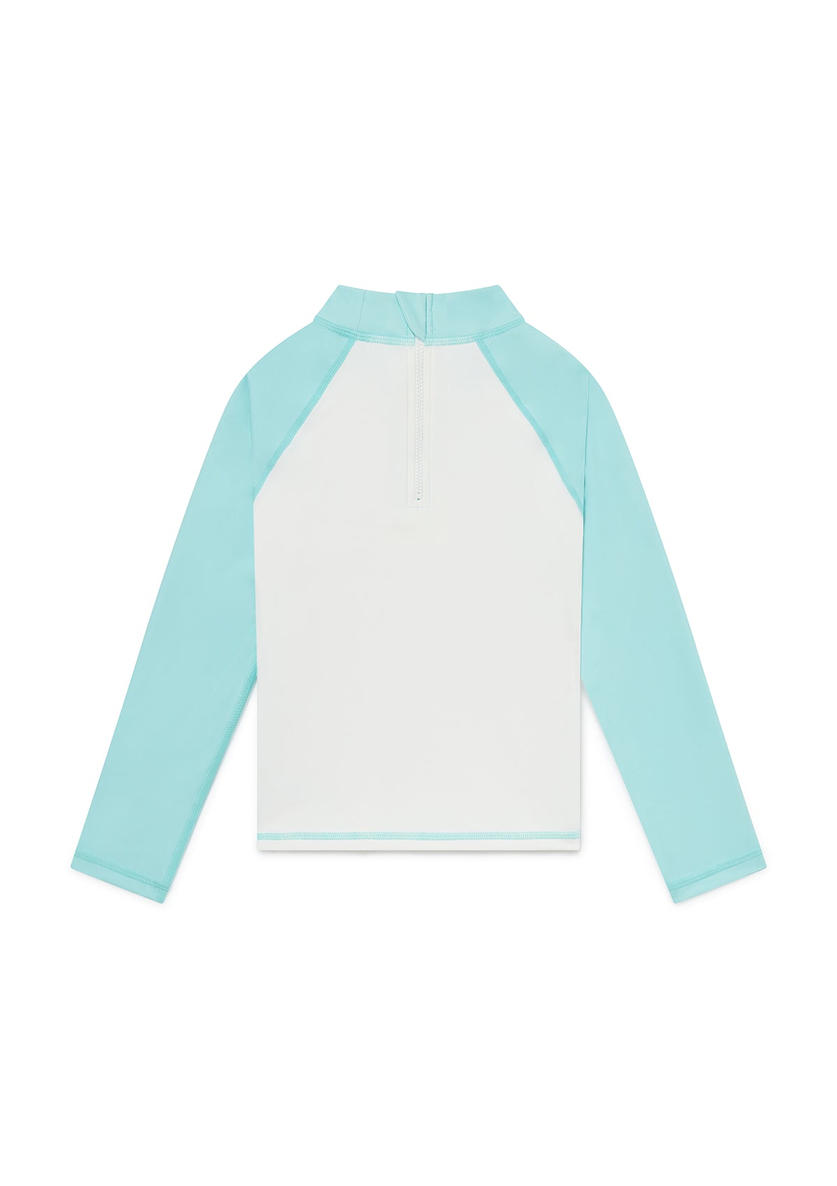 Bacalar Blue Rash Guard - UPF 50+ Sun Protection Swim Shirt for Men & Women - Quick Dry, Anti-Chafing Surfing, Swimming, and Beachwear - Perfect for Surfing, Snorkeling, and Water Sports