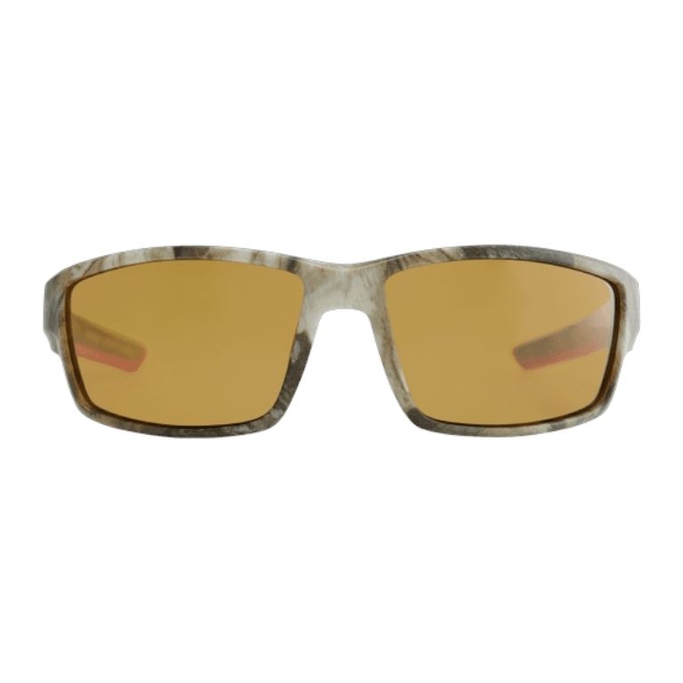 Polarized Sports Sunglasses with Amber Lenses for Glare Free Vision - UV Protection for Running, Cycling, Fishing & Outdoor Activities