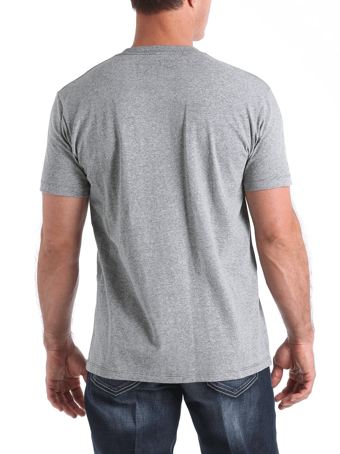 Cinch MTT1690377 Men's Classic Logo T-Shirt in Carbon Black - Comfortable Casual Wear for Everyday Outfits & Street Style