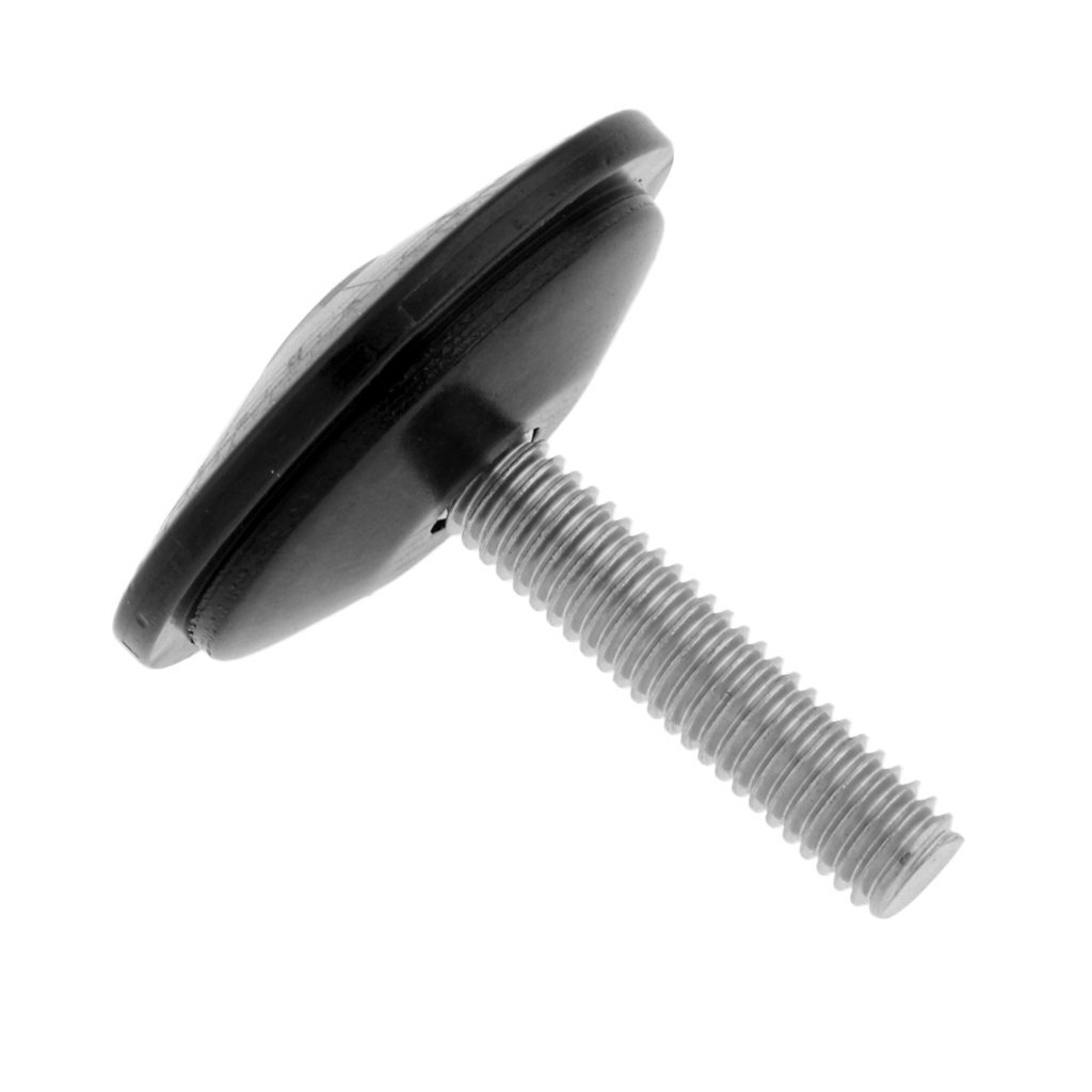 Premium Aluminum Alloy Mountain Bike Stem Top Cap Cover - 28.6mm Black Headset Screws for Road & MTB Cycling | Durable Upgrade for Trail Riding & Commuting