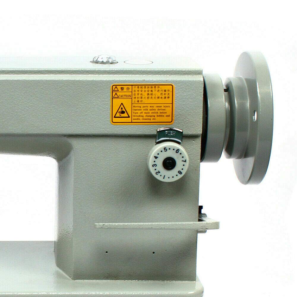 Heavy Duty Industrial Leather Sewing Machine - Portable Lockstitch Stitcher for Clothing, Fabrics, Jeans, Tents & Leather Goods | Perfect for DIY Projects, Tailoring & Upholstery