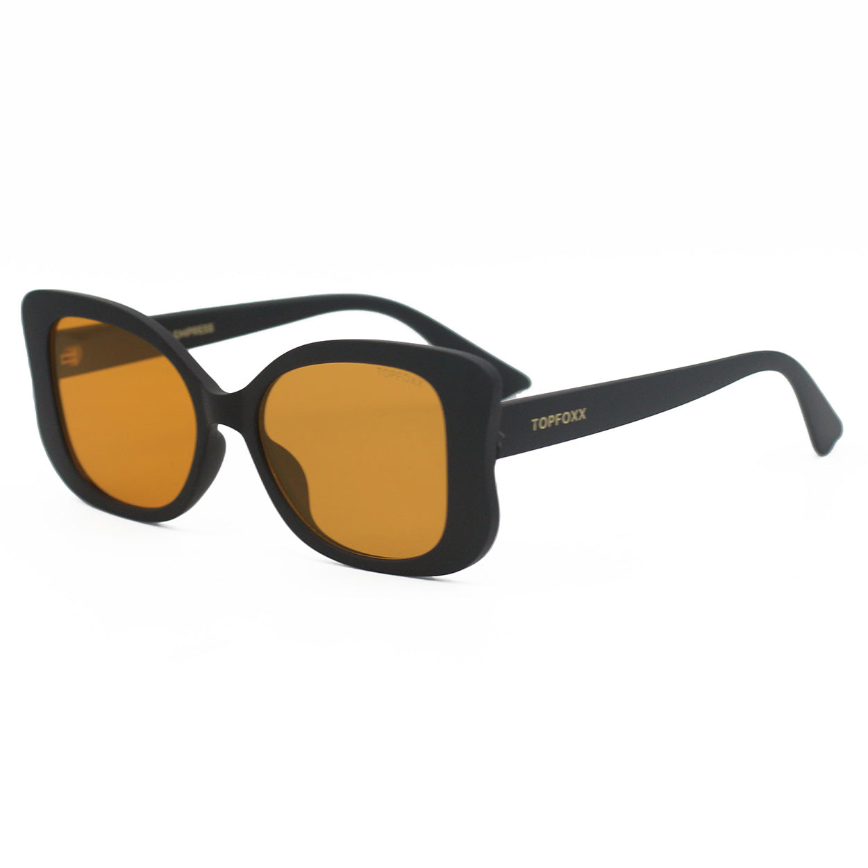 Empress Black & Yellow Prescription Glasses - Stylish & Durable Eyewear for Men & Women | Perfect for Reading, Driving & Outdoor Activities