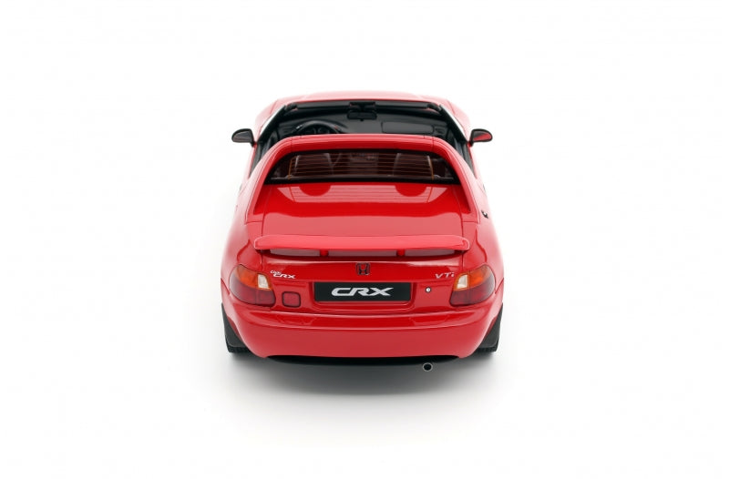 1:18 Scale Ottomobile Honda Civic CRX VTI Del Sol Diecast Model Car - Red Collectible for Car Enthusiasts & Display in Home/Office