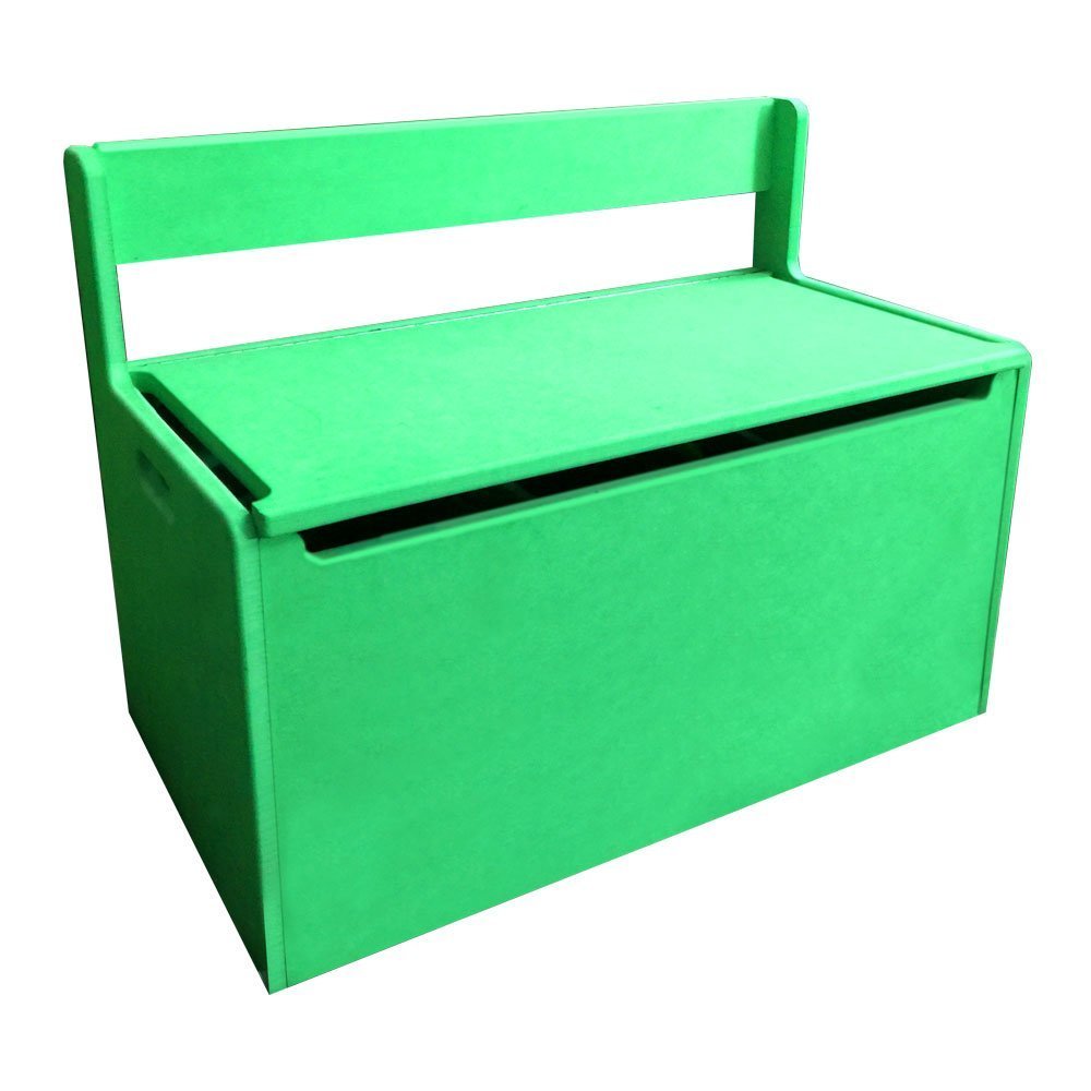 Personalized 3D Name Toy Storage Box & Bench Seat - Kids Room Organizer with Custom Name for Playroom, Nursery, or Bedroom Decor