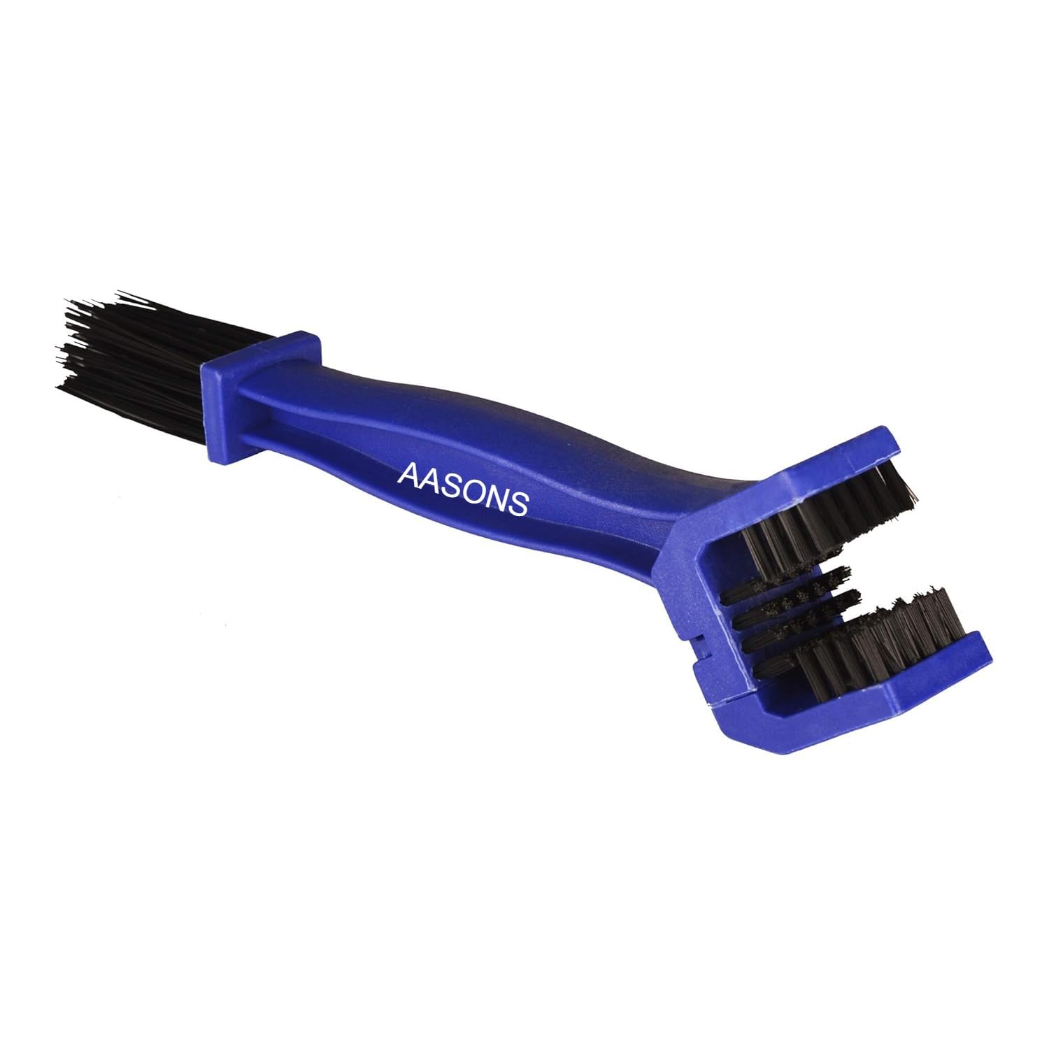 AASONS Bike Chain Cleaner Brush - Soft & Long Bristles for Quick Cleaning of Bicycle & Motorcycle Chains | Durable Multi-Purpose Sprocket Brush | Perfect for Road Bikes, Mountain Bikes & Dirt Bikes Maintenance (Pack of 1)