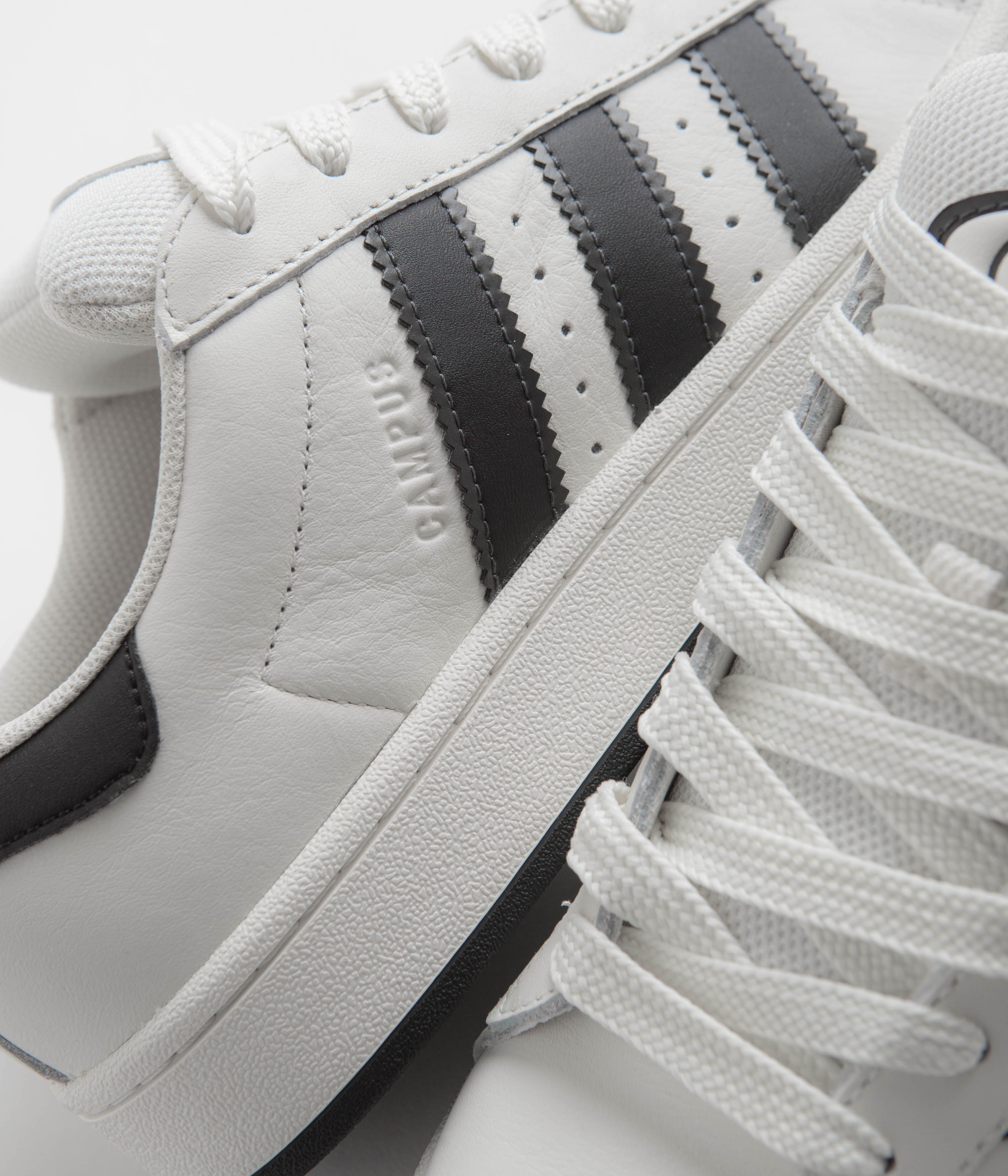 Adidas Campus 00s Sneakers - Core White, Core Black & Off White | Retro Running Shoes for Men & Women | Perfect for Casual Wear, Street Style & Everyday Comfort