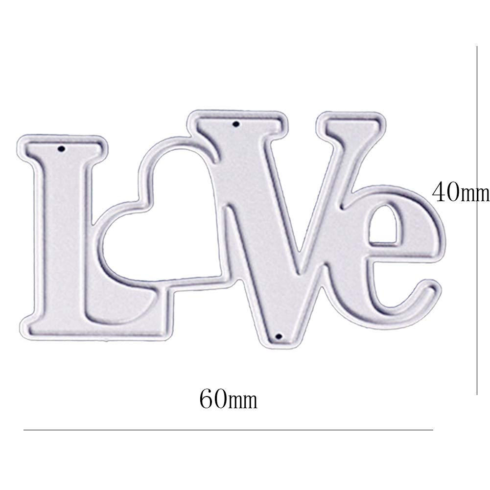 Alphabet Letter Metal Cutting Dies for DIY Scrapbooking - Stencil Templates for Card Making, Photo Albums, Embossing & Paper Crafts | Perfect for Home Decor, Gift Wrapping & Memory Books