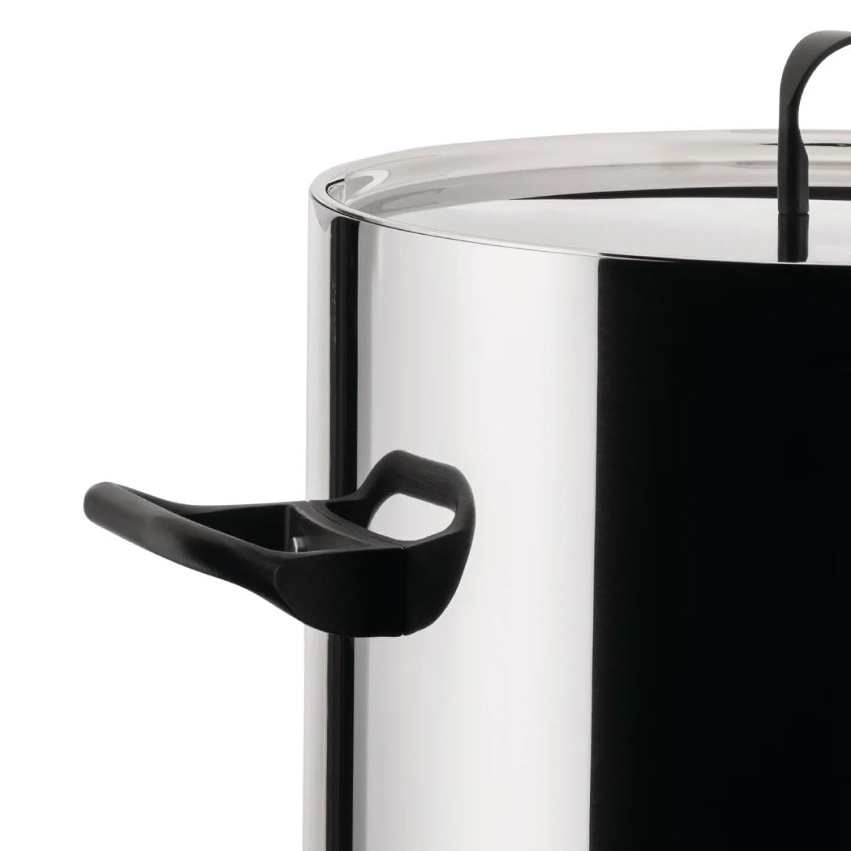 Alessi La Cintura Di Orione 20cm Stainless Steel Stock Pot - 18/10 Premium Cookware for Soups, Stews & Pasta | Ideal for Home Kitchen & Professional Chefs