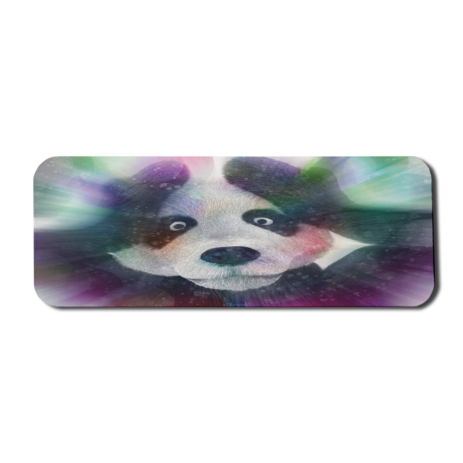 Ambesonne Psychedelic Gaming Mouse Pad - Non-Slip Rubber Base, 31