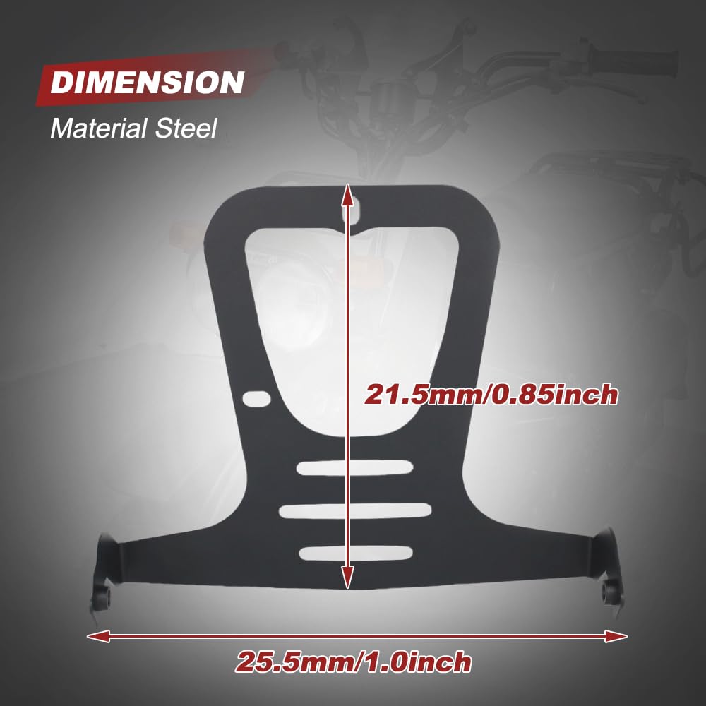 Xitomer Motorcycle Headlight Bracket for Ruckus 50 Zoomer 2003-2024 - Night Riding Safety