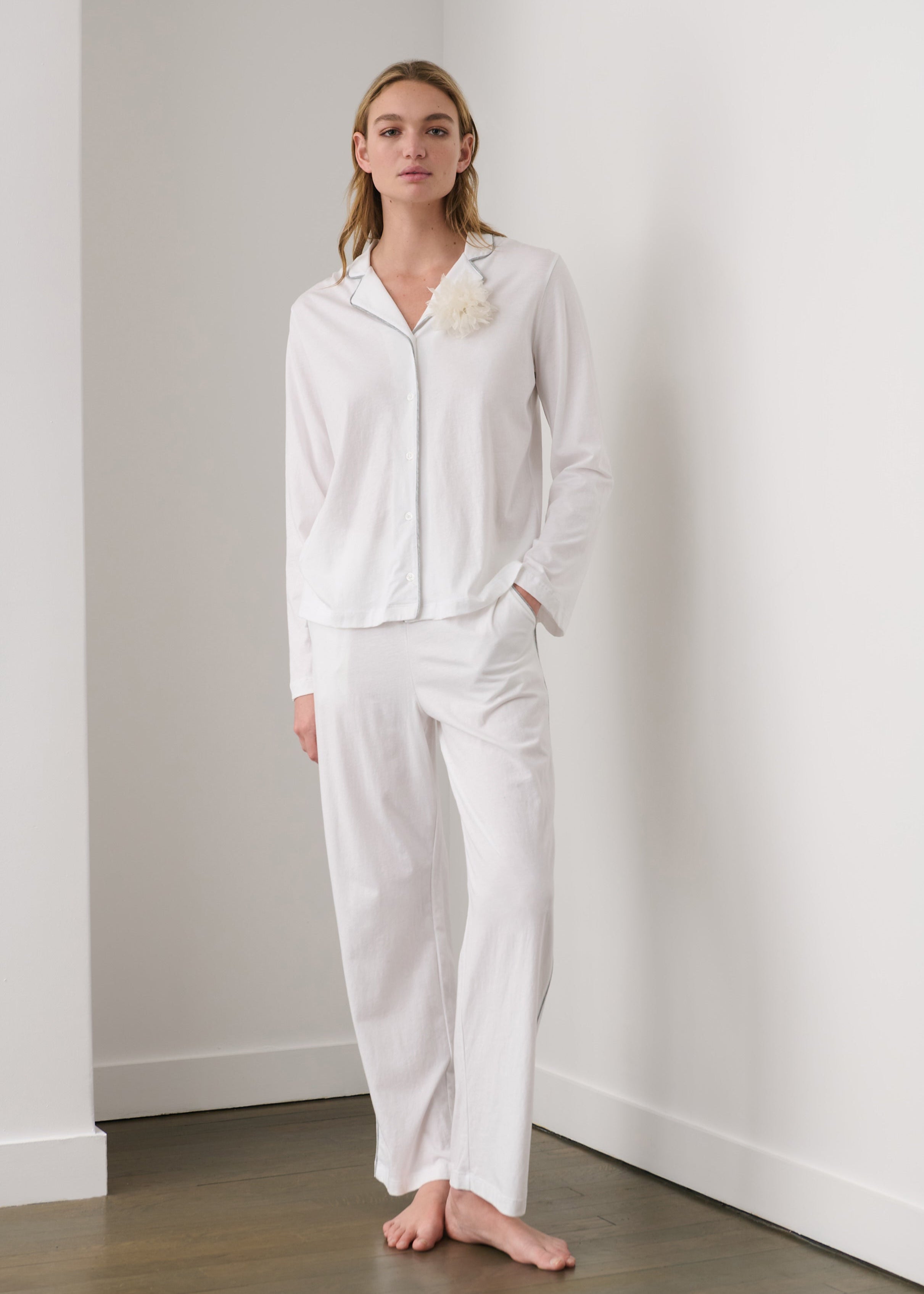 Cayla Long Pajama Set for Women - Soft & Comfortable Sleepwear - Perfect for Lounging, Sleeping & Relaxing at Home